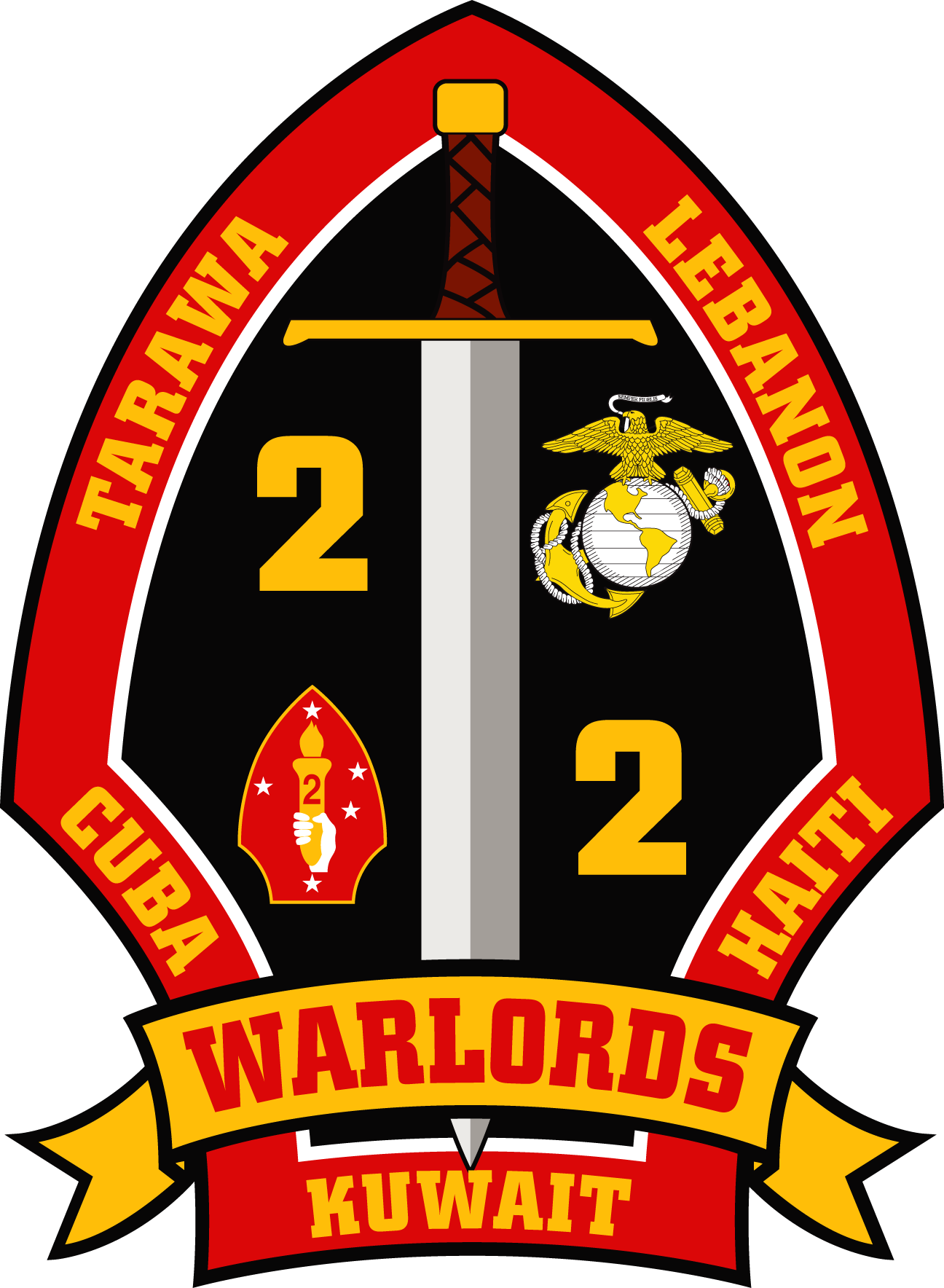 2Nd-Battalion-2Nd-Marine-Regiment-Logo-Vector