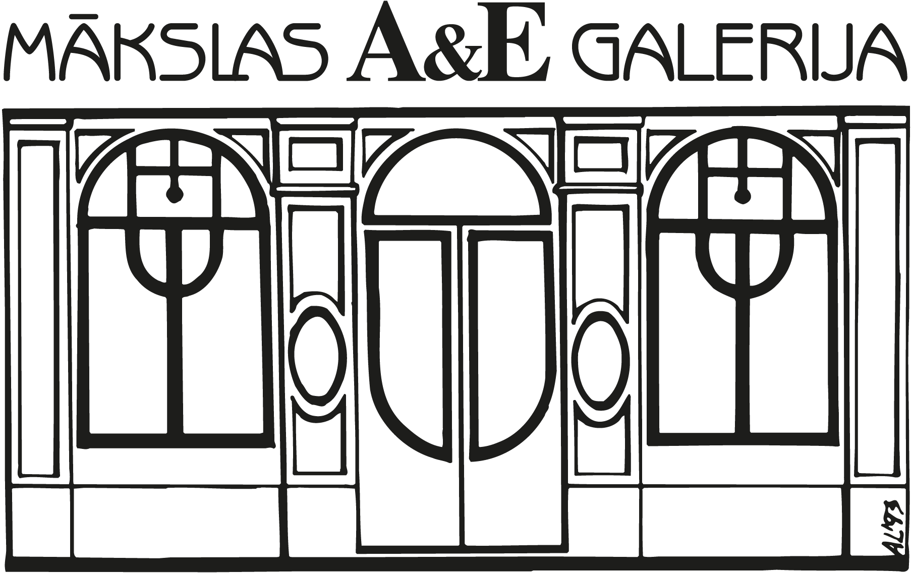 A&E-Art-Gallery-Logo-Vector