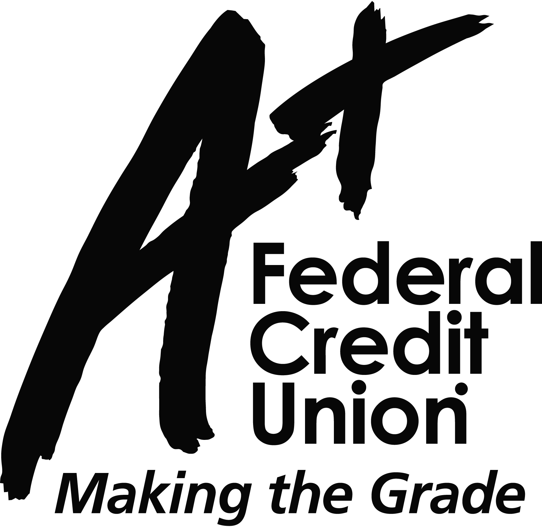 A+-Federal-Credit-Union-black-Logo-Vector
