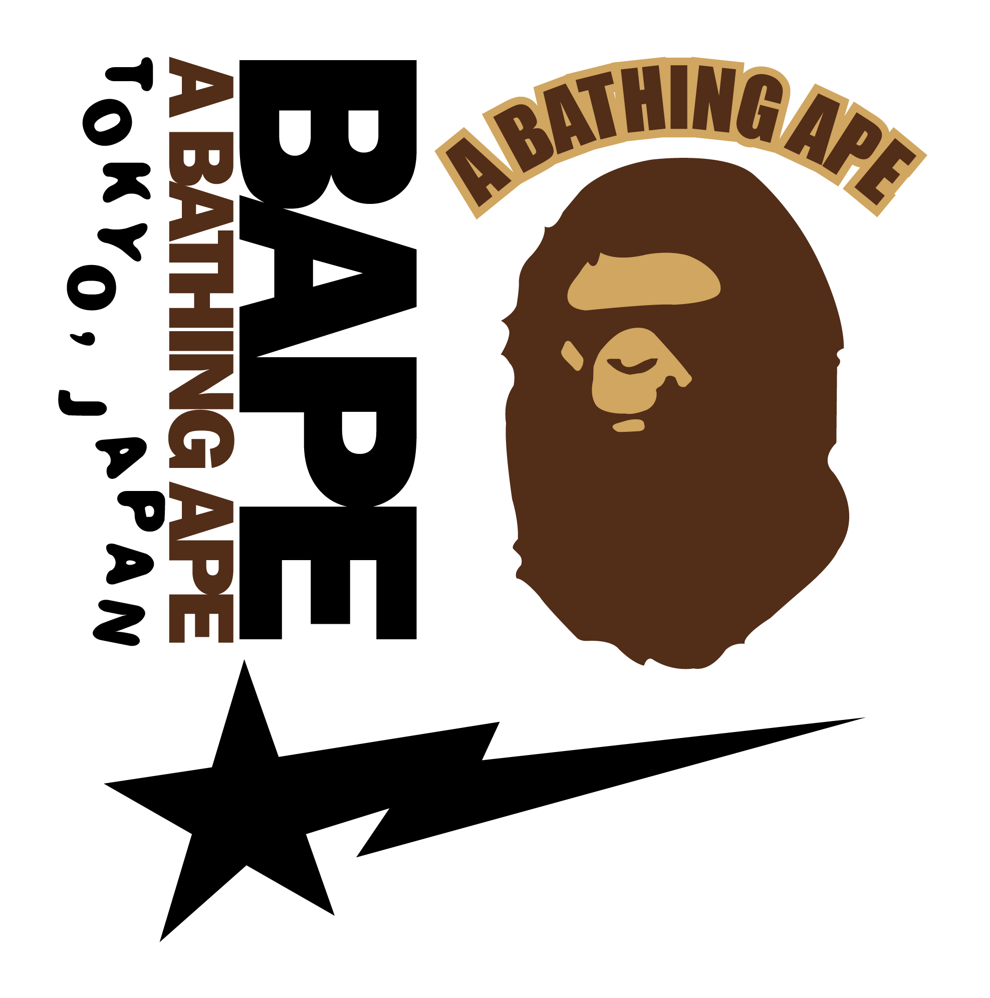 A-Bathing-Ape-Logo-Vector