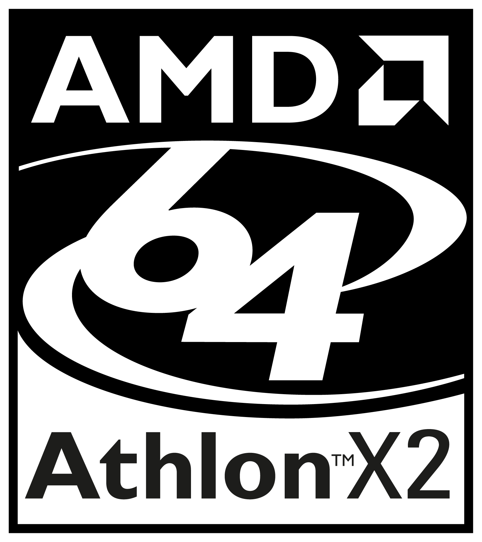 AMD-64-Athlon-X2-black-Logo-Vector