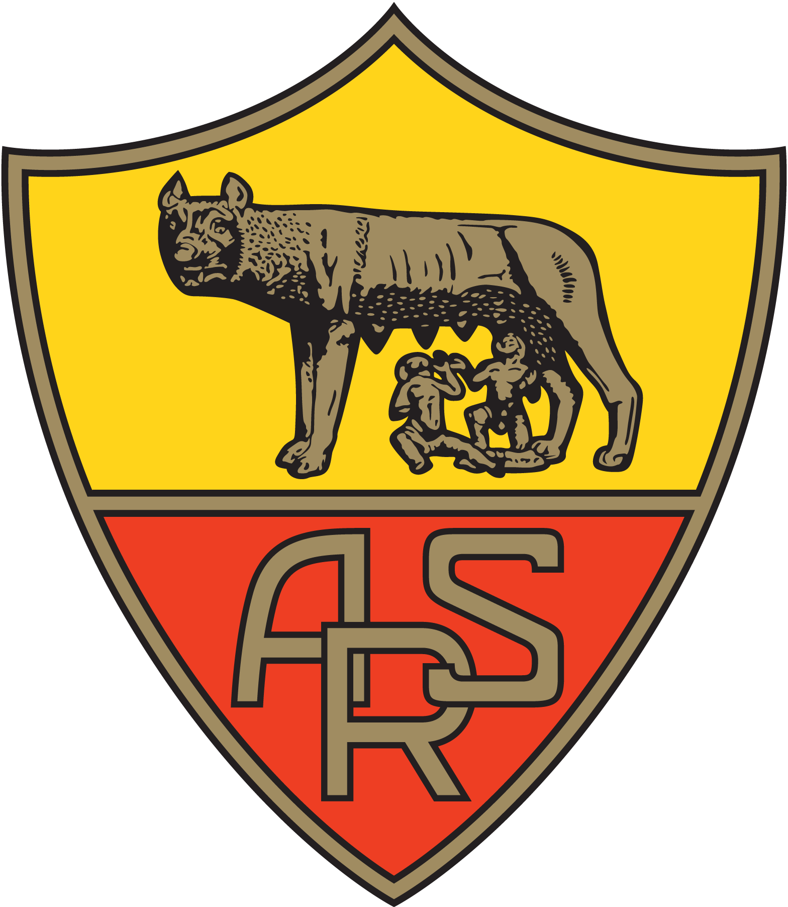AS-Roma-(1950's-logo)-Logo-Vector