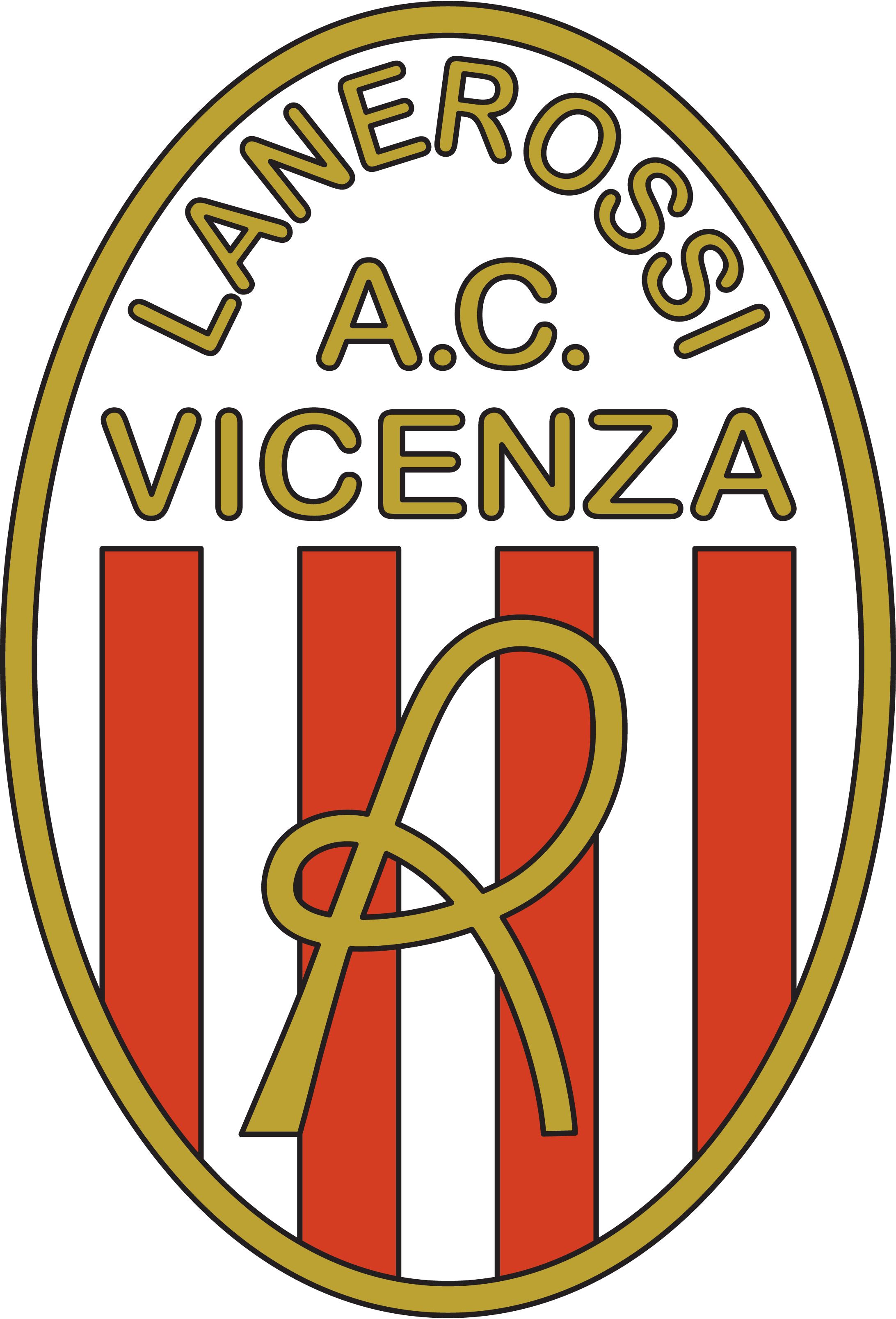 Ac-Lanerossi-Vicenza-60'S-Early-70'S-(Old)-Logo-Vector