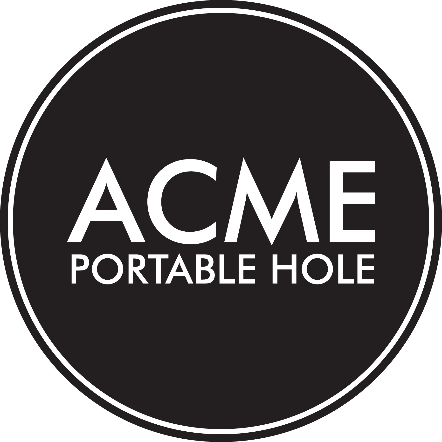 Acme-Portable-Hole-Logo-Vector