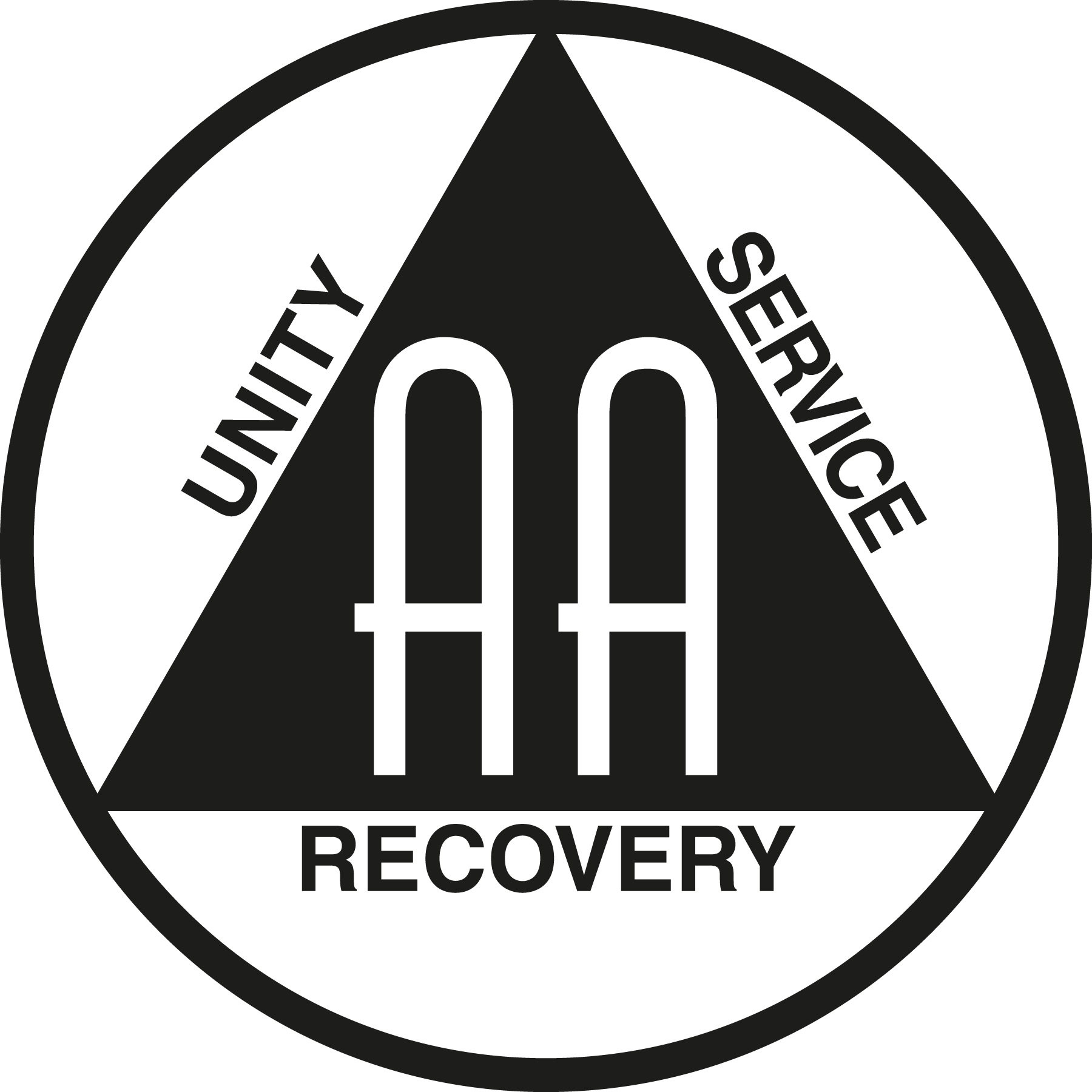 Alcoholics-Anonymous-black-Logo-Vector