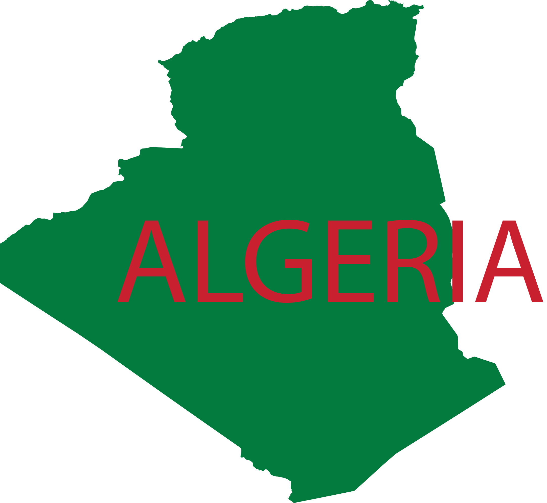 Algeria-Map-Vector