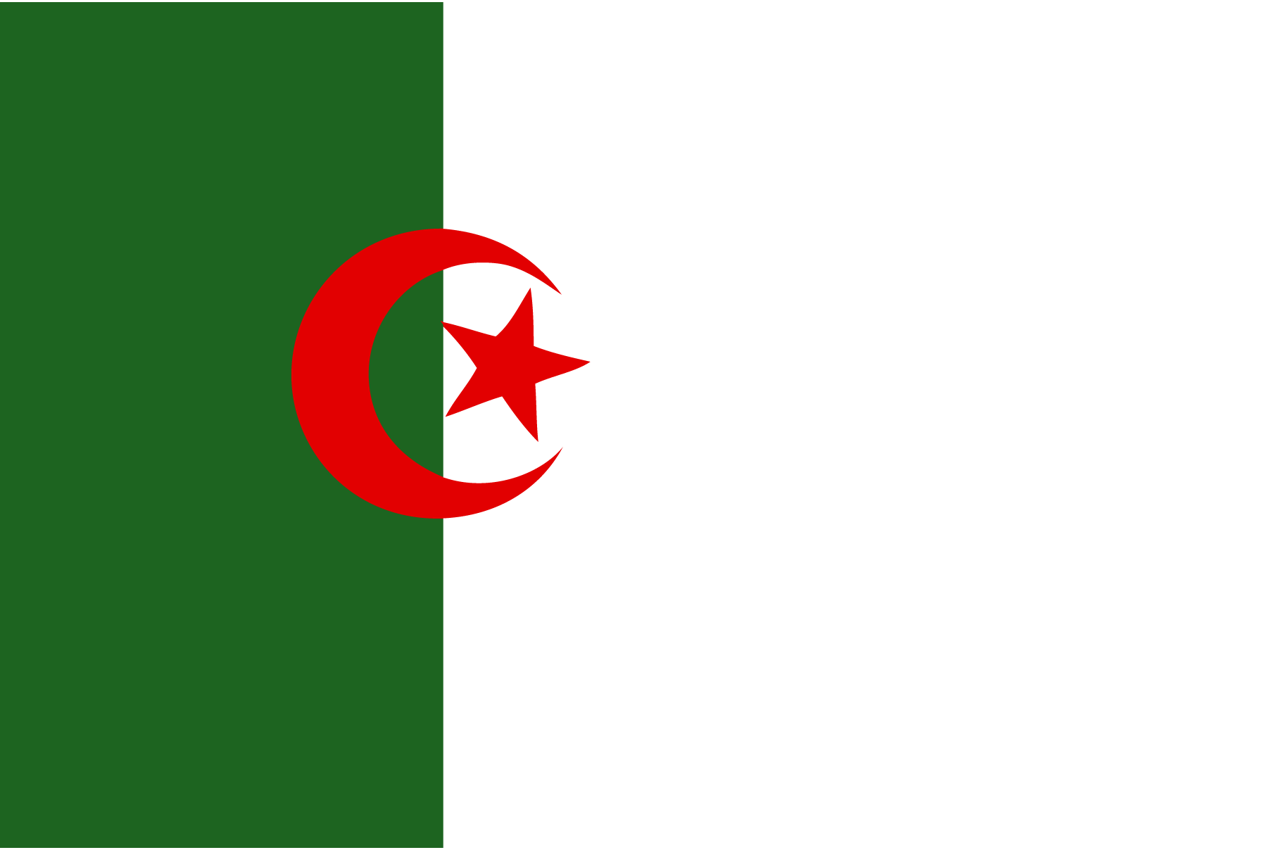 Algerian-Flag-Logo-Vector