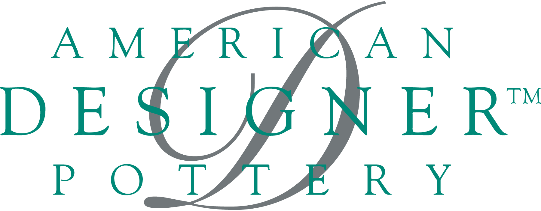 American-Designer-Pottery-Logo-Vector