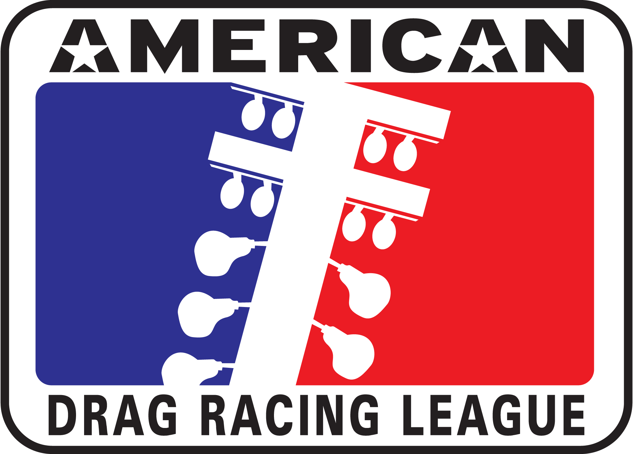 American-Drag-Racing-League-Logo-Vector