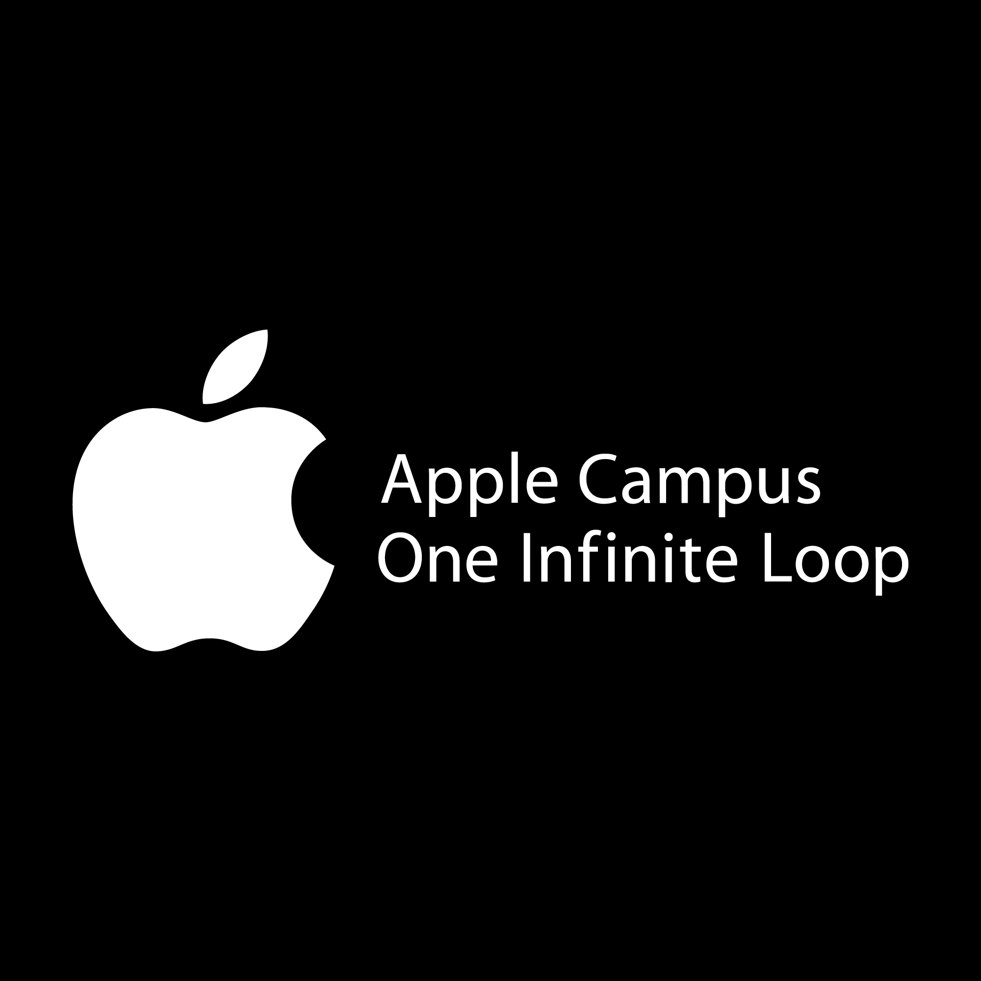 Apple-Campus-white-Logo-Vector