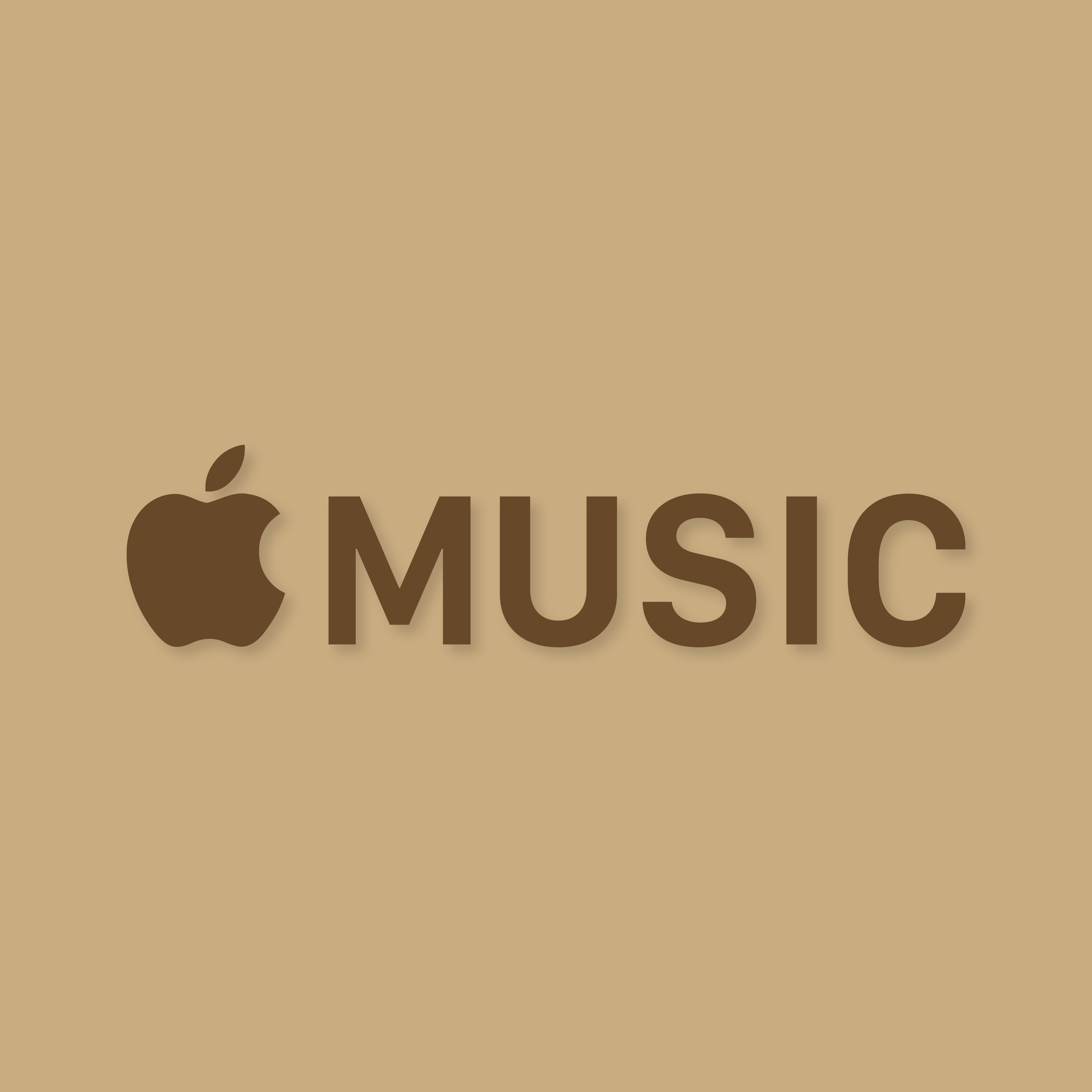 Apple-Music-Aesthetic-Brown-Logo-Vector