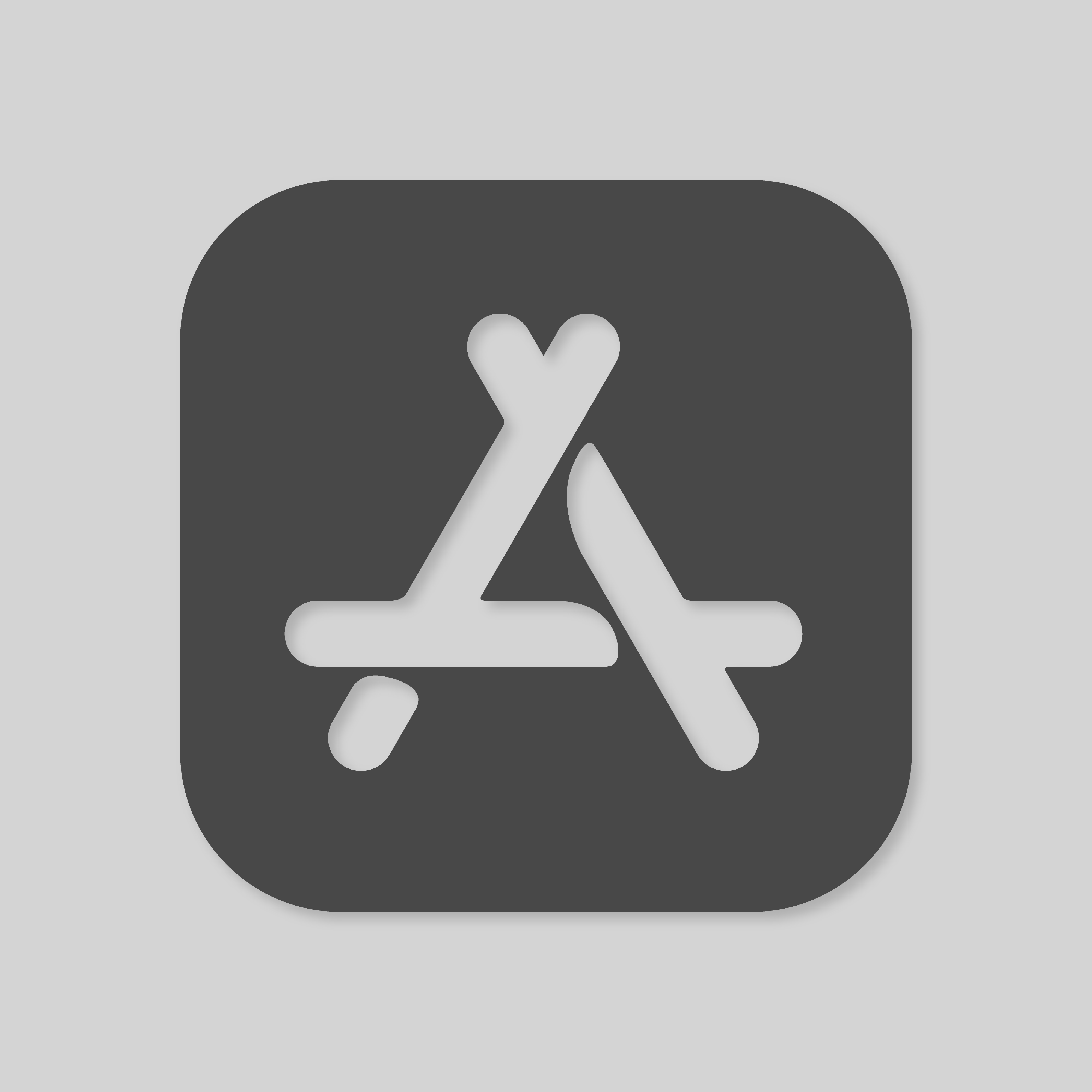 Apple-Store-Aesthetic-Icon-Grey-Vector