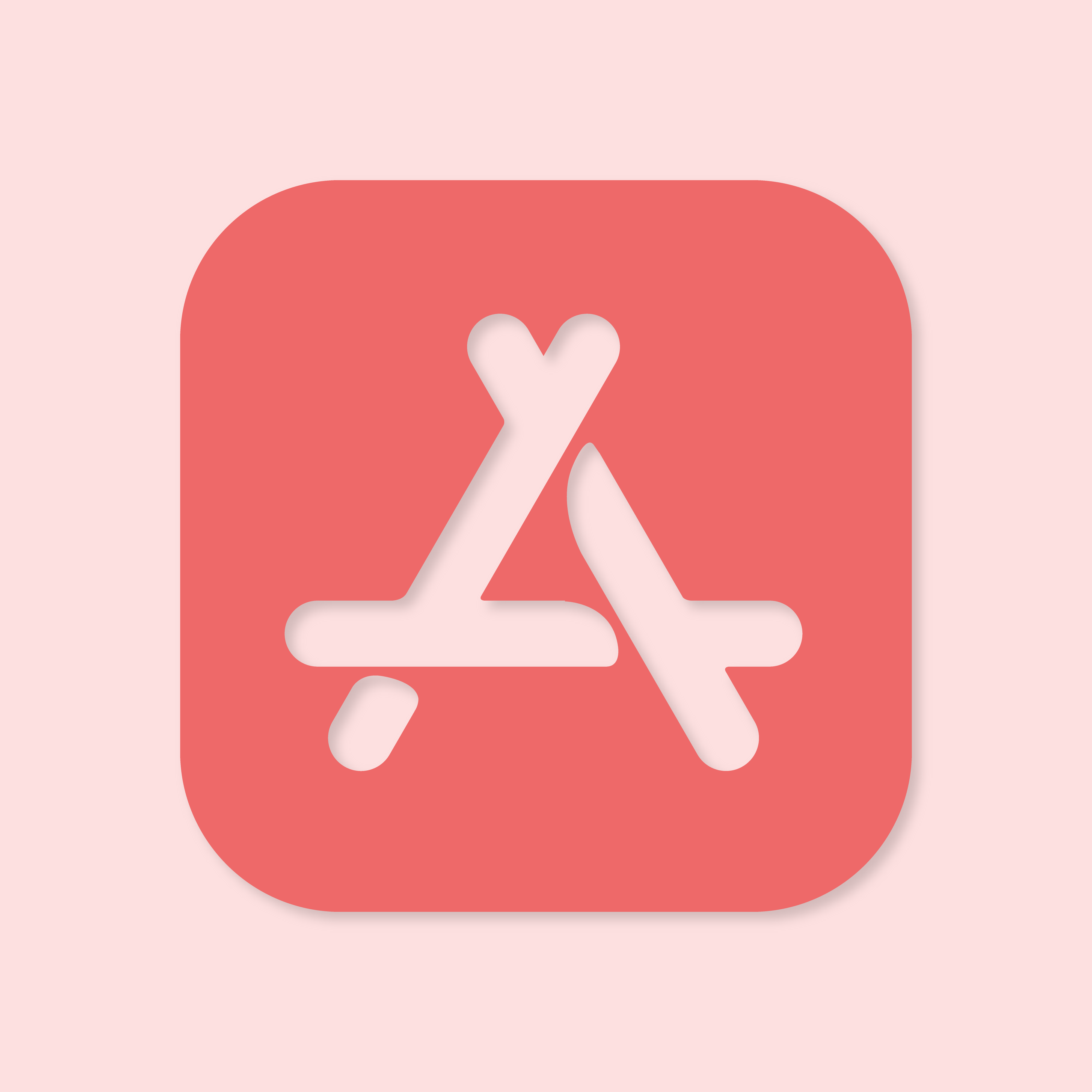 Apple-Store-Aesthetic-Icon-Red-Vector