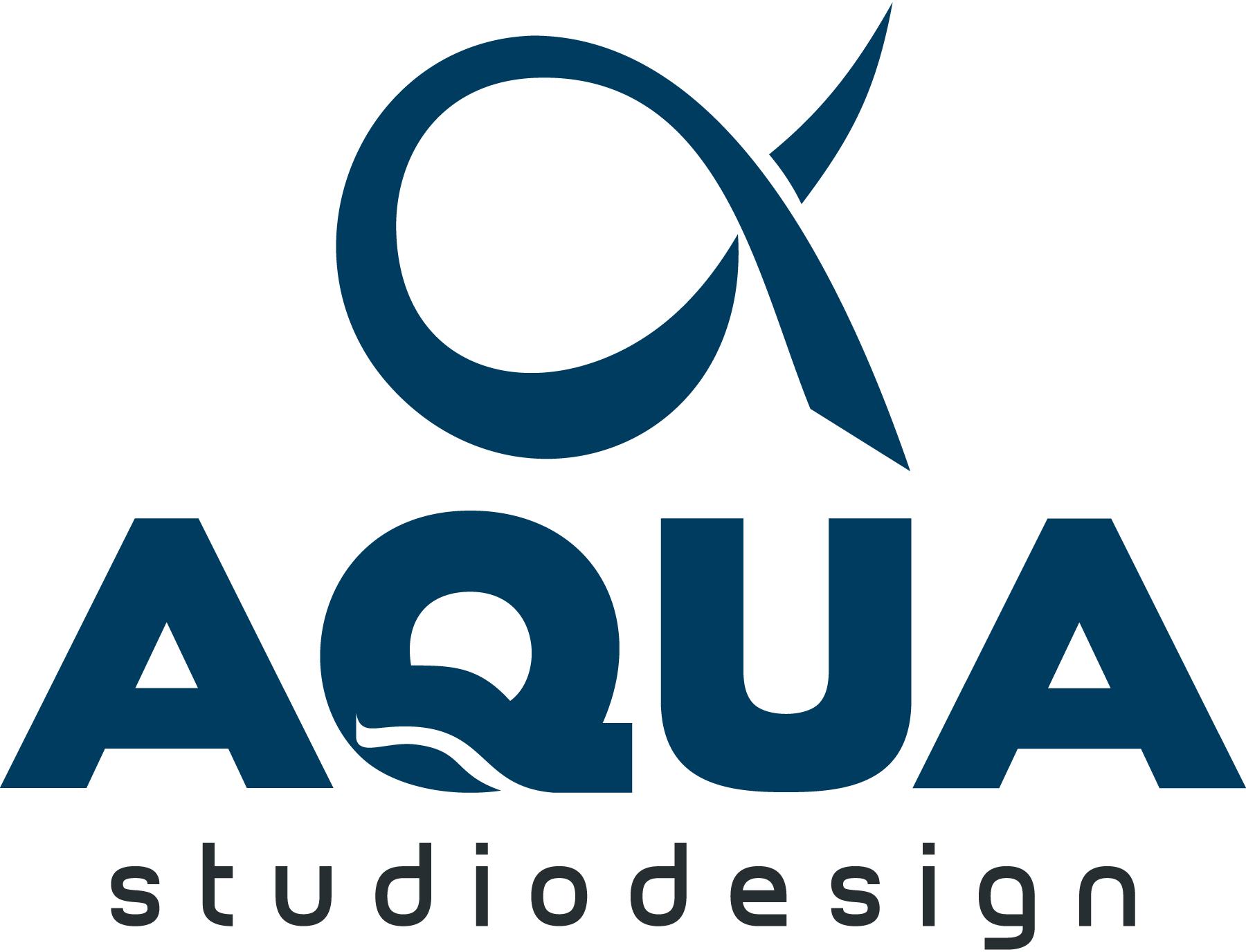 Aqua-Studio-Design-Logo-Vector