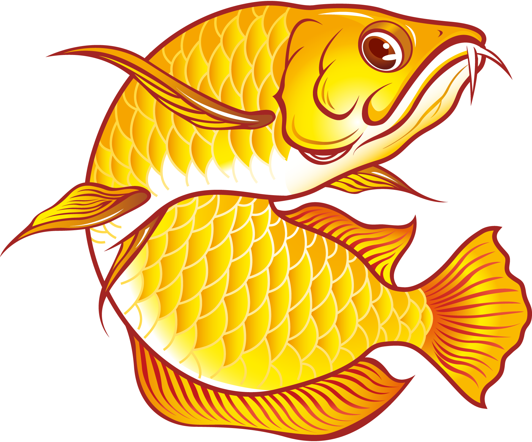 Arowana-Art-Logo-Vector