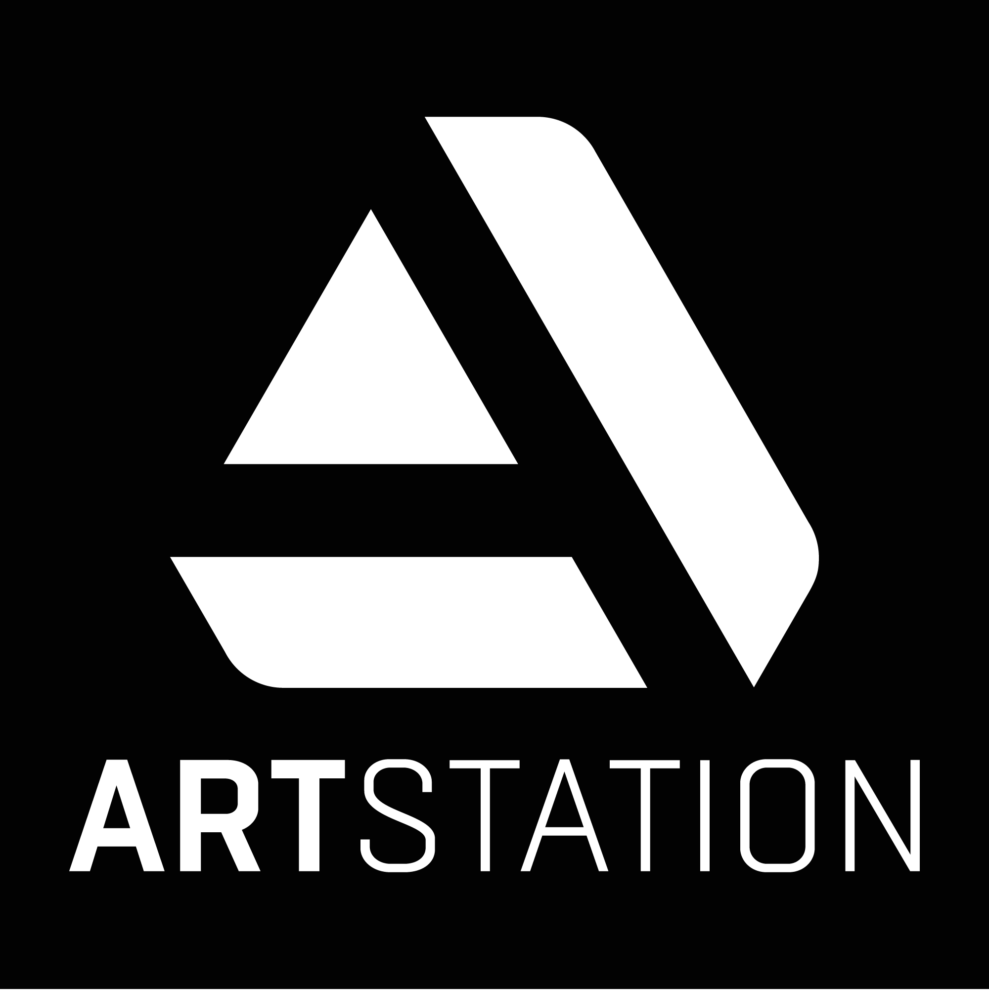 ArtStation-white-Logo-Vector