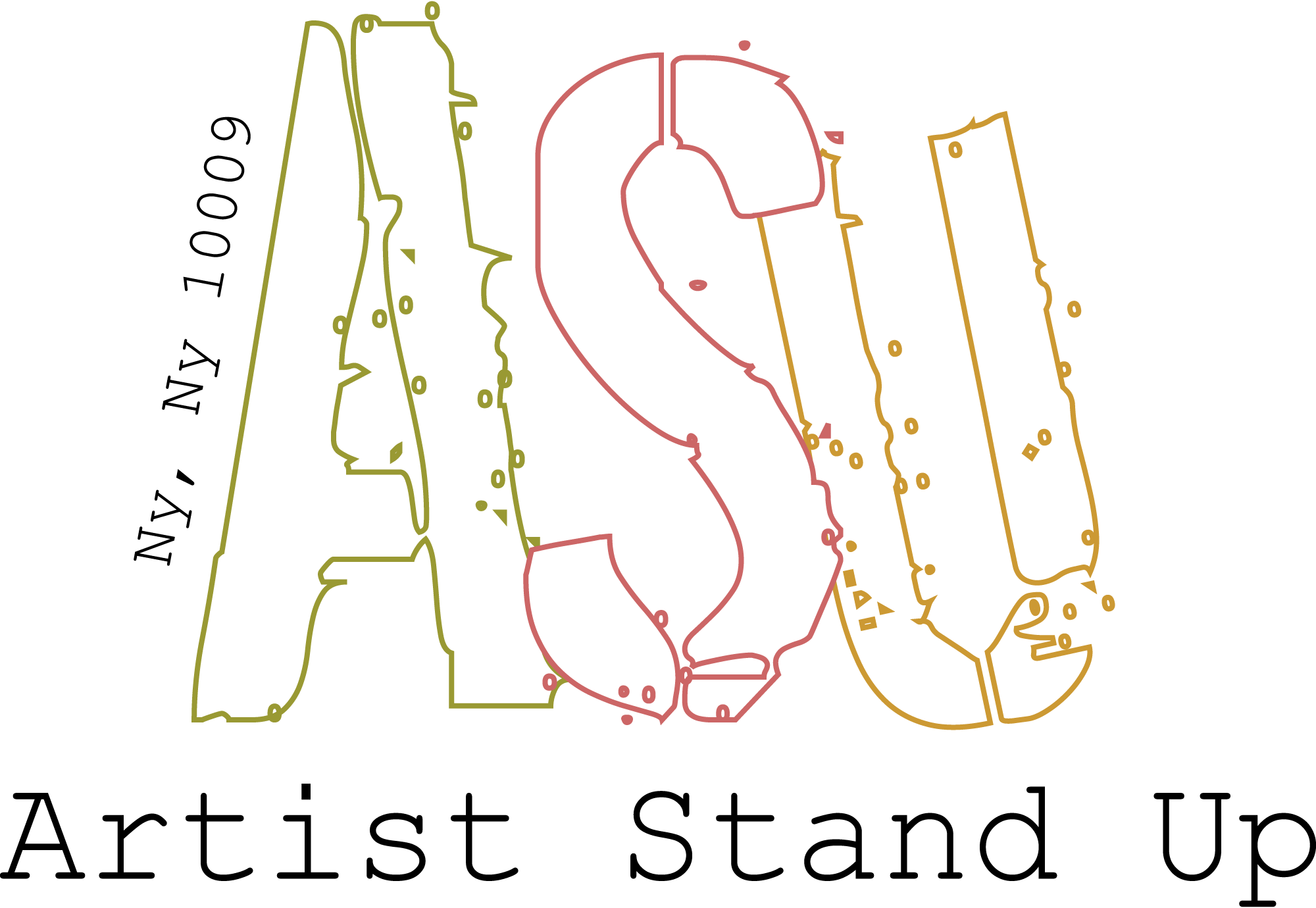 Artist-Stand-Up-Logo-Vector