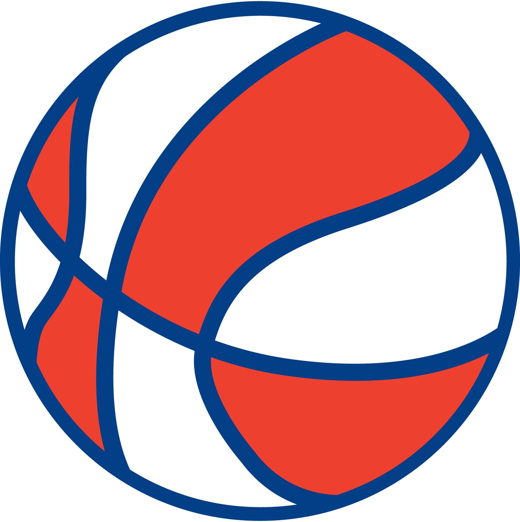 BASKETBALL-RED-AND-WHITE-STRIPES-Logo-Vector
