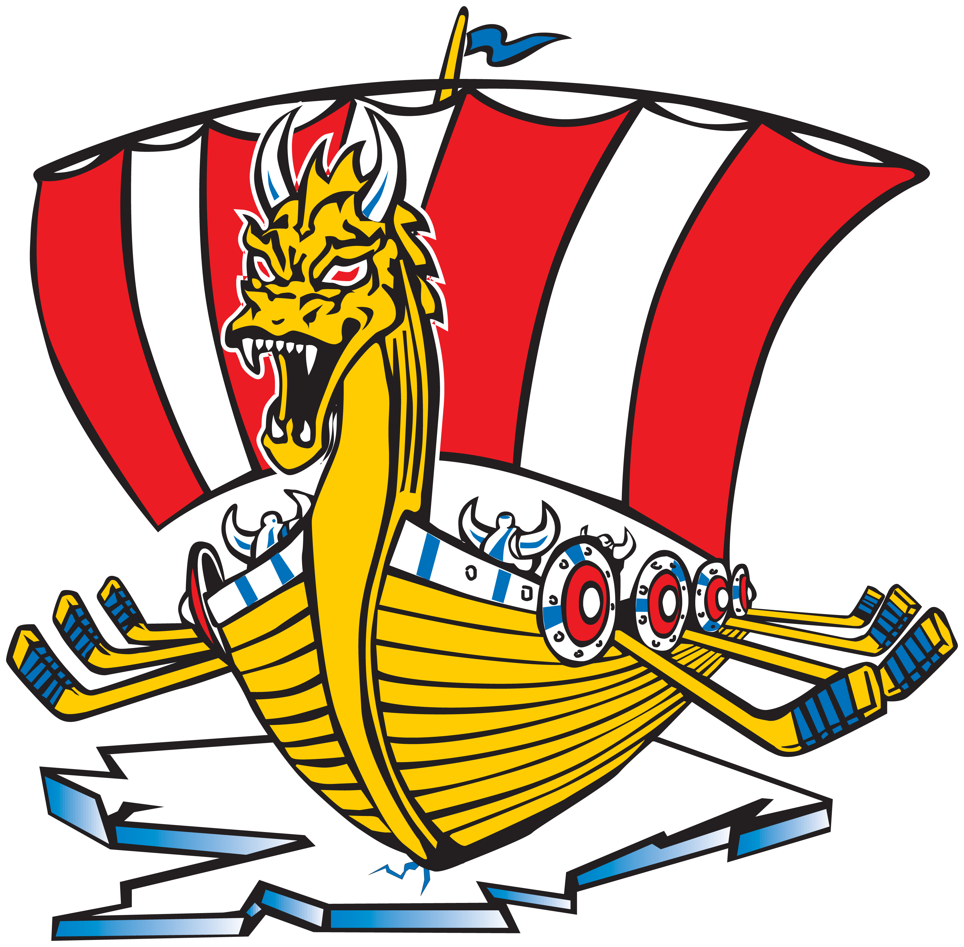 Baie-Comeau-Drakkar-Logo-Vector