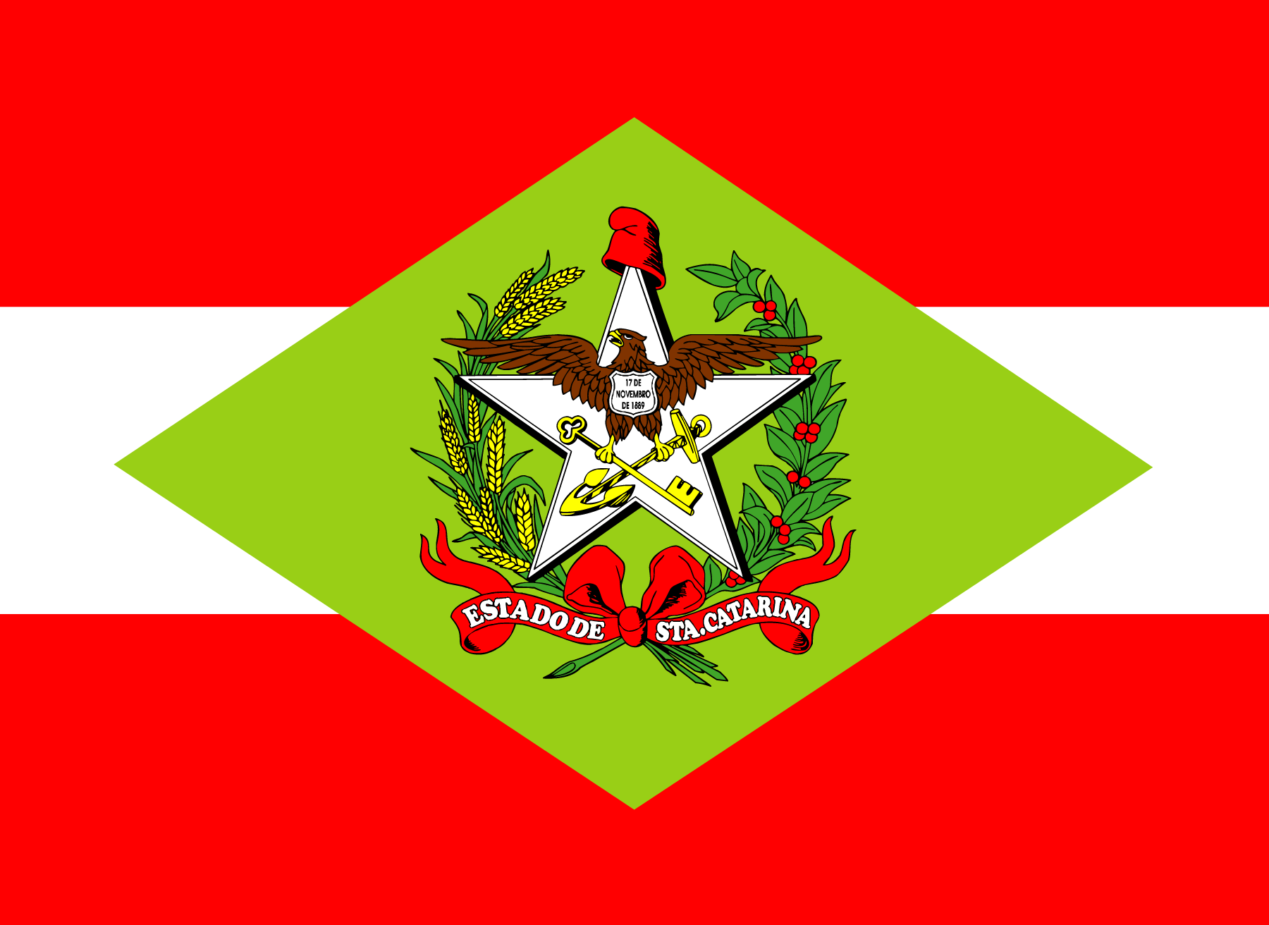Bandeira-Santa-Catarina-Logo-Vector
