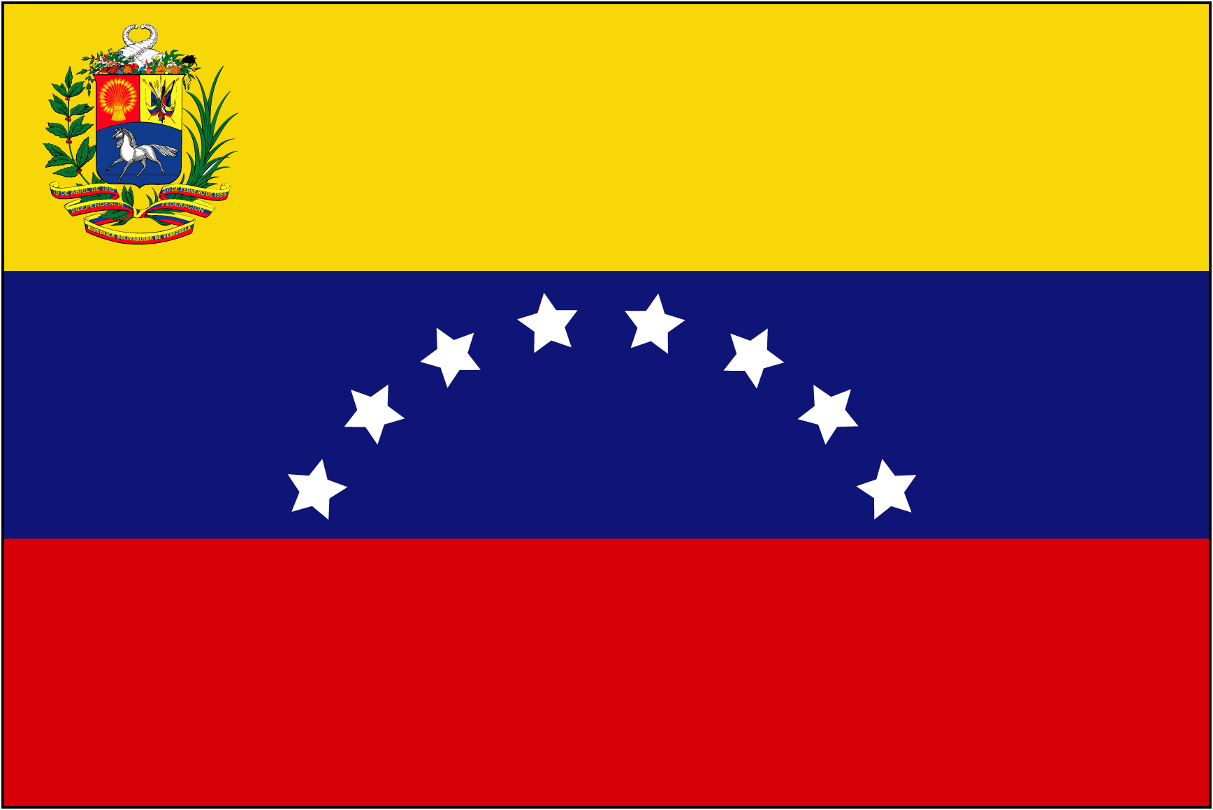 Bandera-De-La-Republica-Bolivariana-De-Venezuela-Logo-Vector