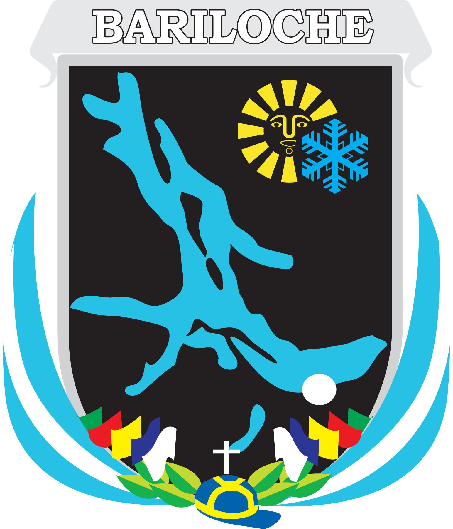Bariloche-escudo-municipio-Logo-Vector