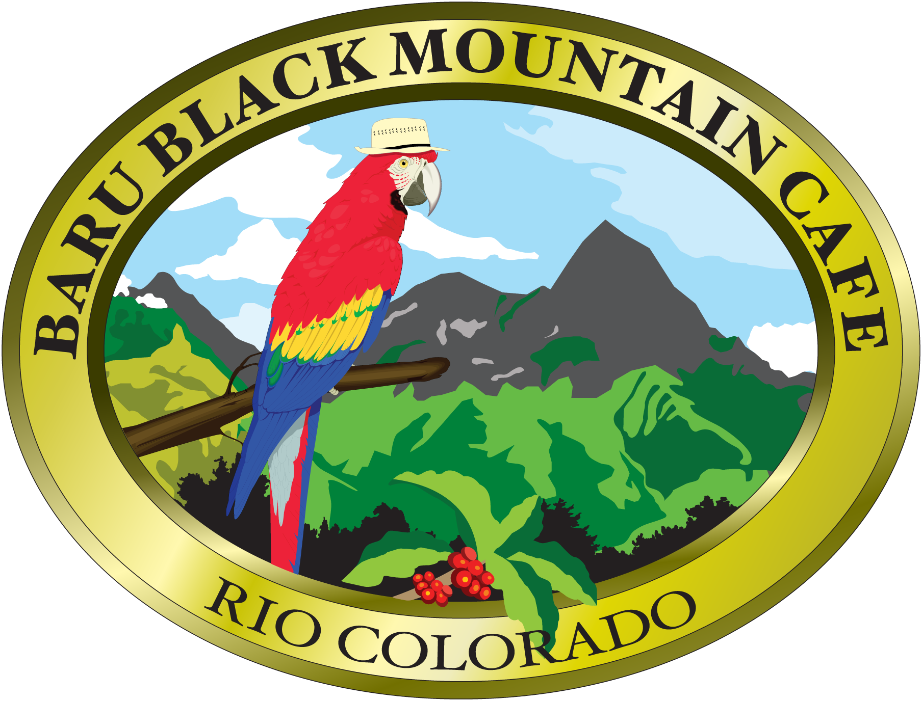 Baru-Black-Mountain-Cafe-Logo-Vector