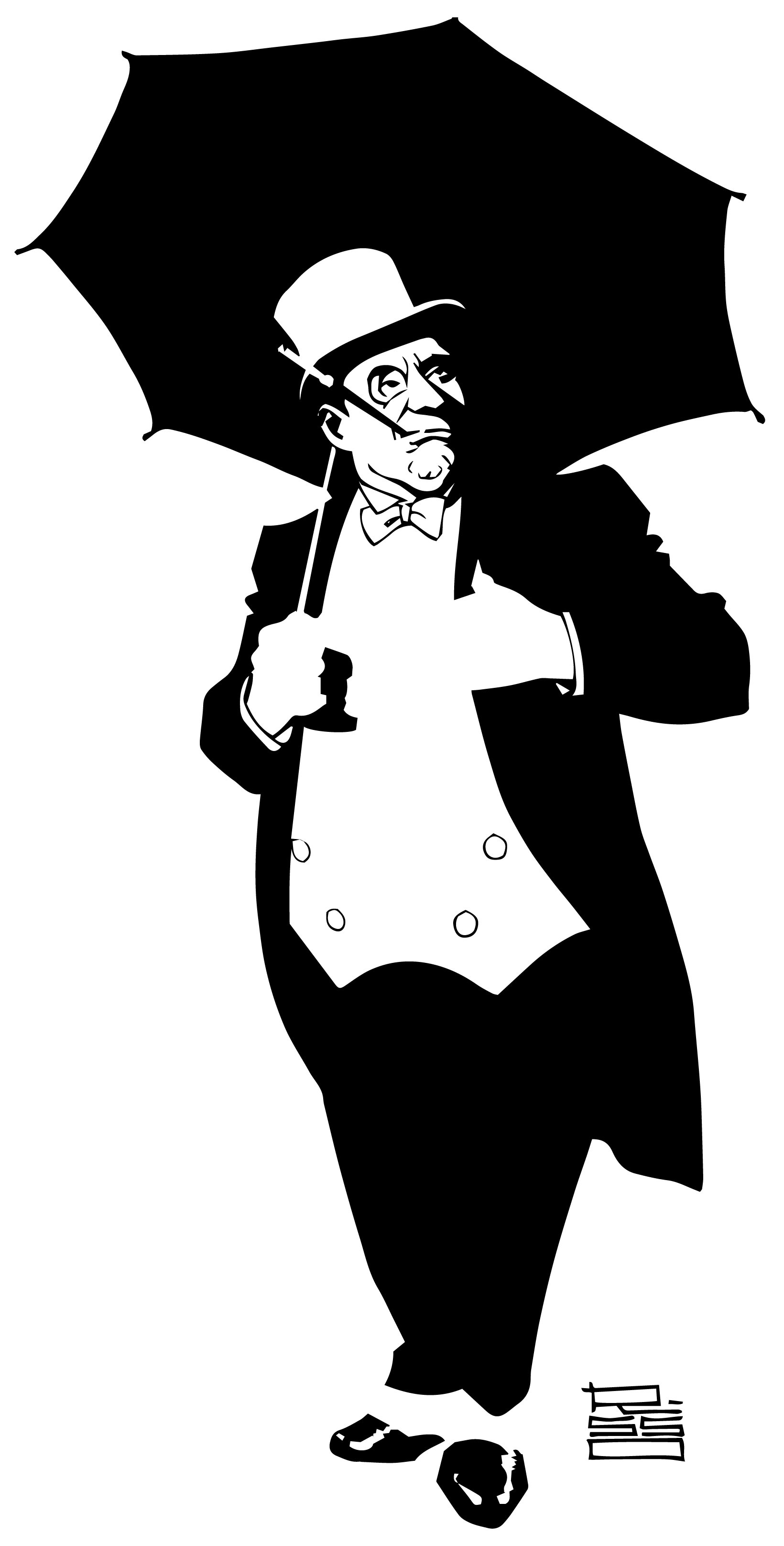 Batman---The-Penguin-Risso-Logo-Vector