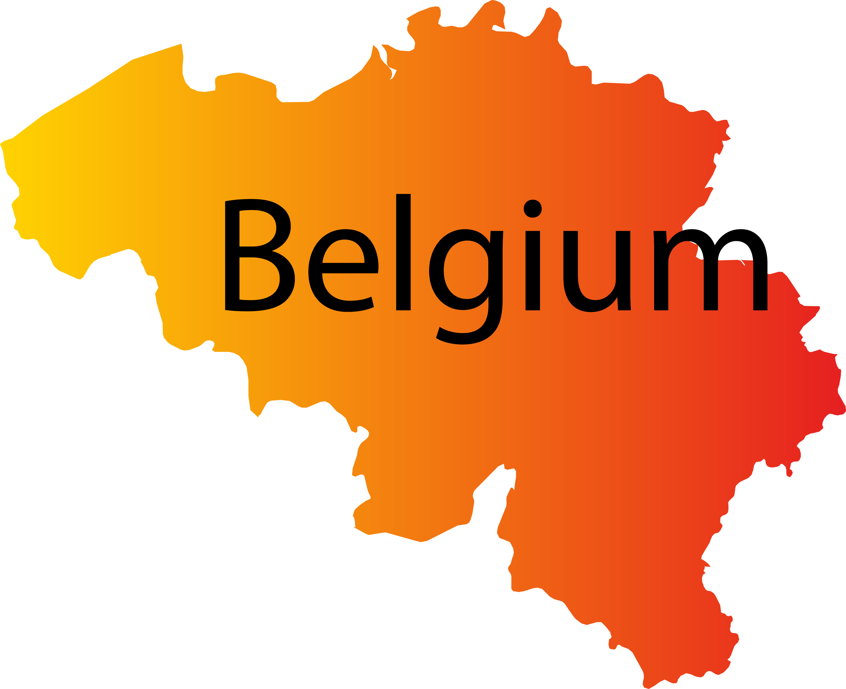 Belgium-Map-Vector