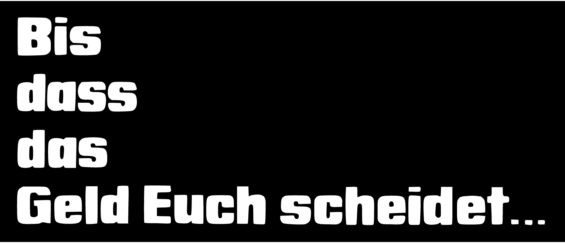 Bis-Dass-Das-Geld-Euch-Scheidet-Logo-Vector