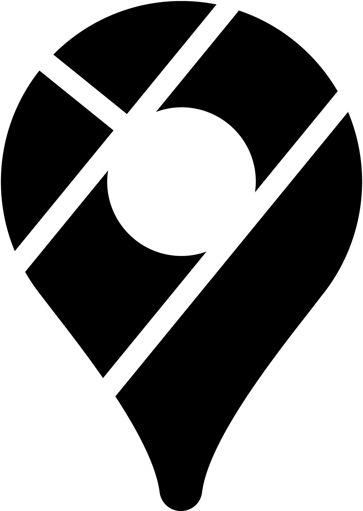 Black-Google-Maps-Icon-Vector