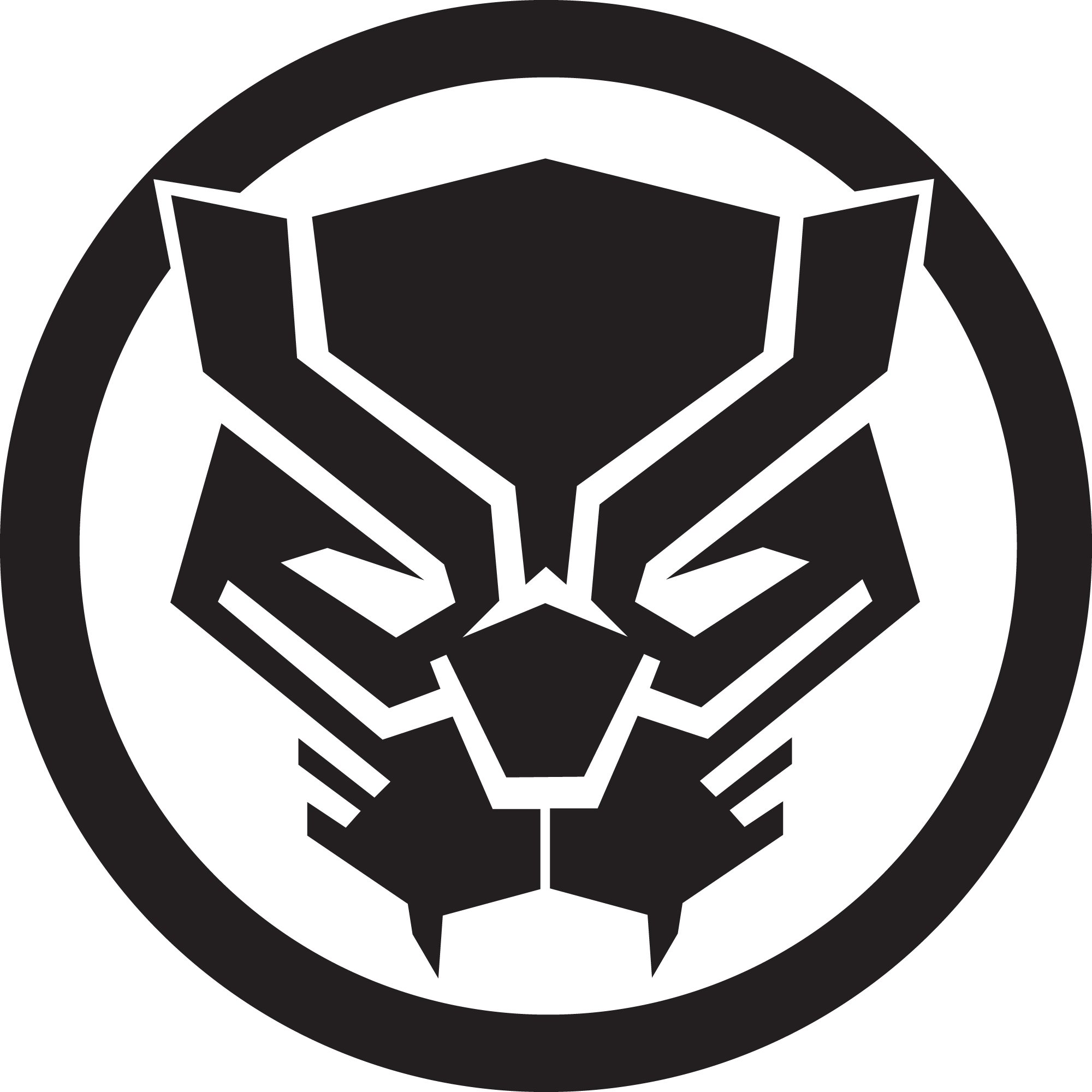 Black-Panther-Icon-Logo-Vector