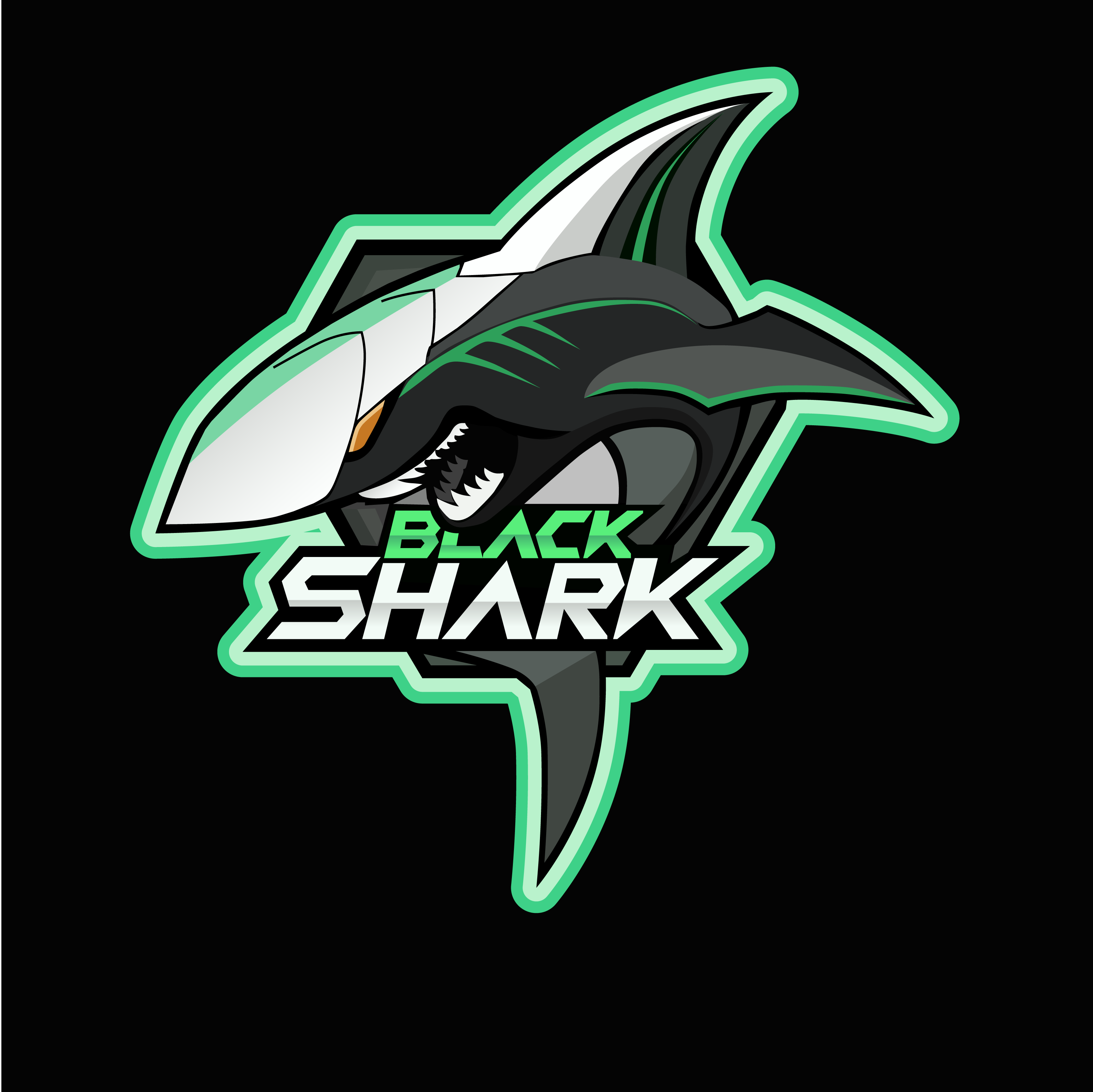 Black-Shark-Logo-Vector