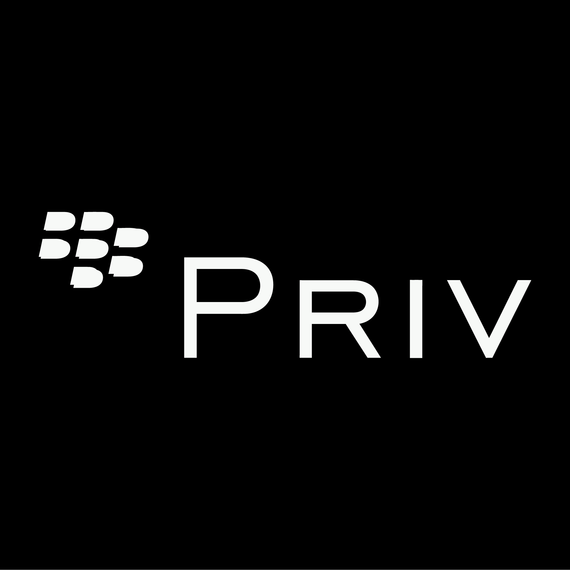 BlackBerry-Priv-white-Logo-Vector