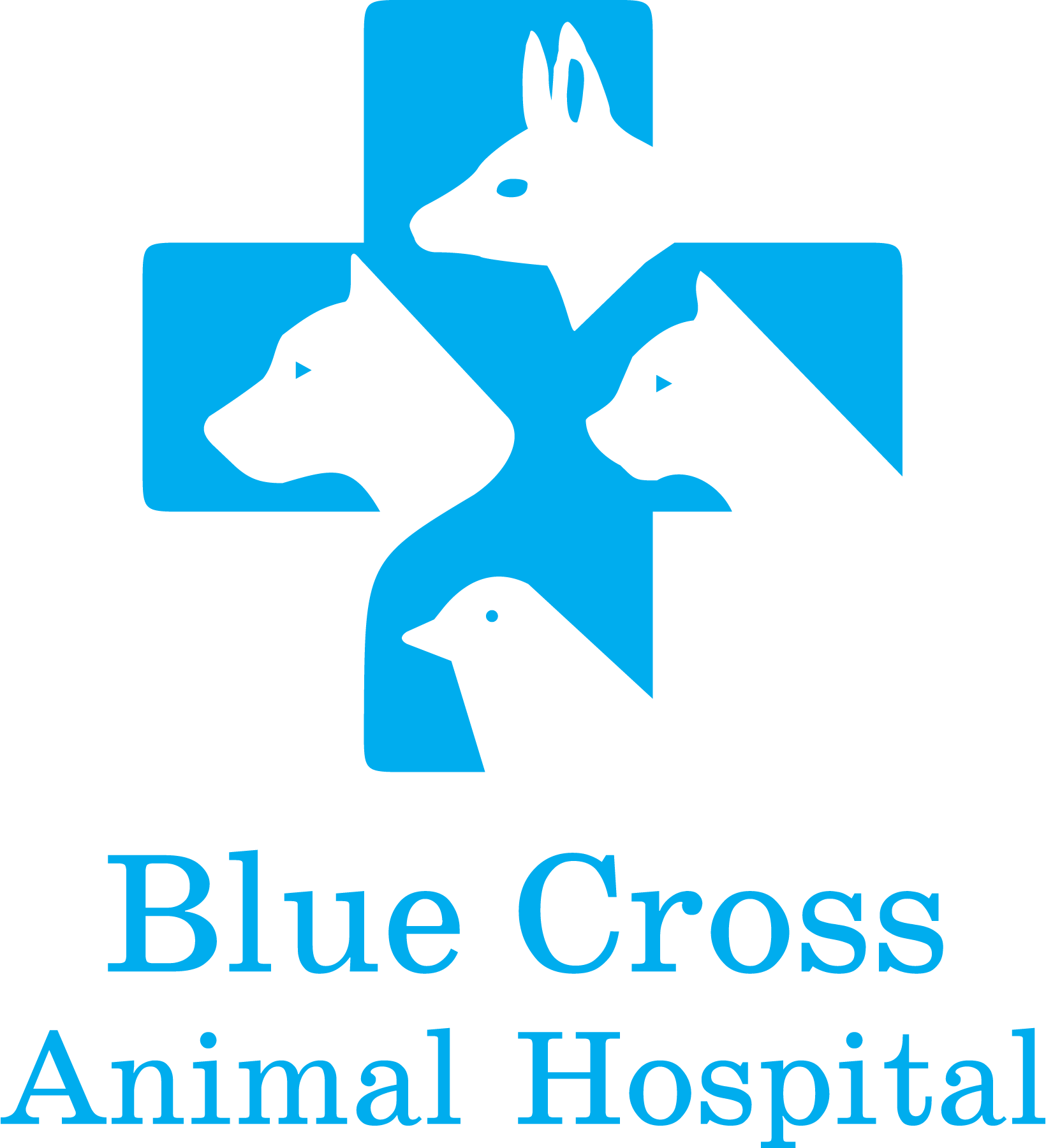 Blue-Cross-Animal-Hospital-Logo-Vector
