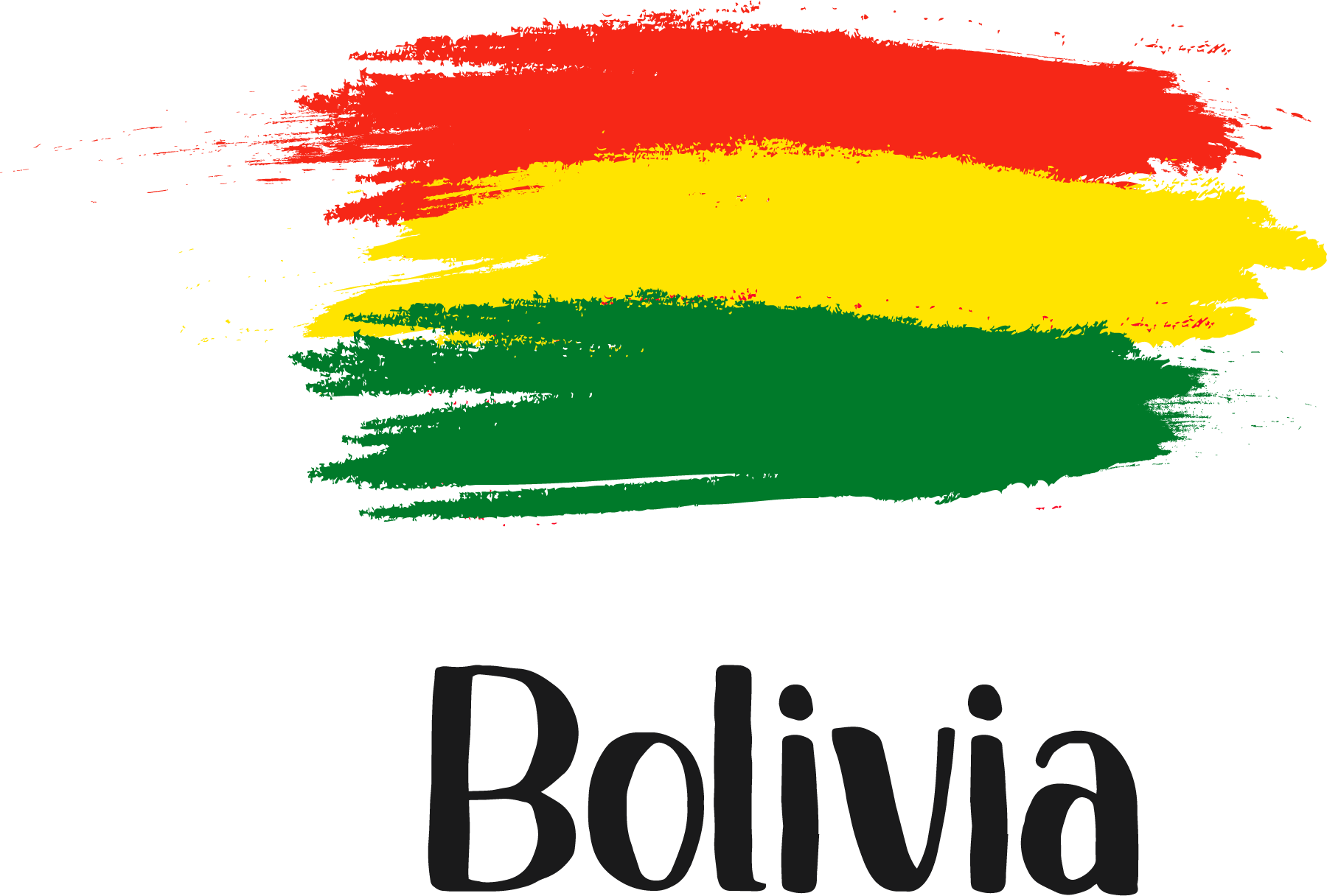Bolivia-Brush-Logo-Vector