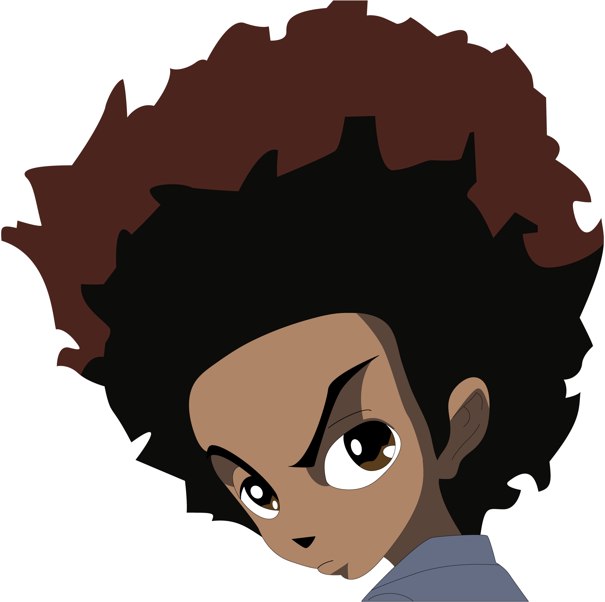 Boondocks-Huey-Logo-Vector