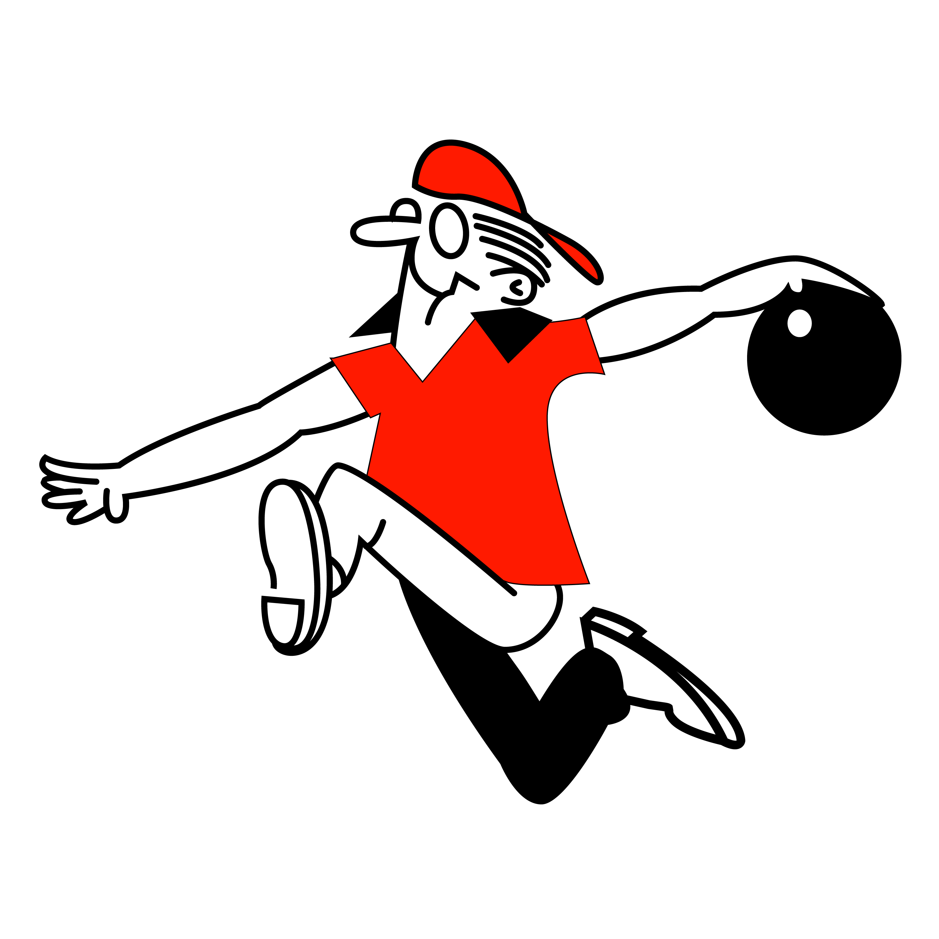 Bowling-Dude-Logo-Vector