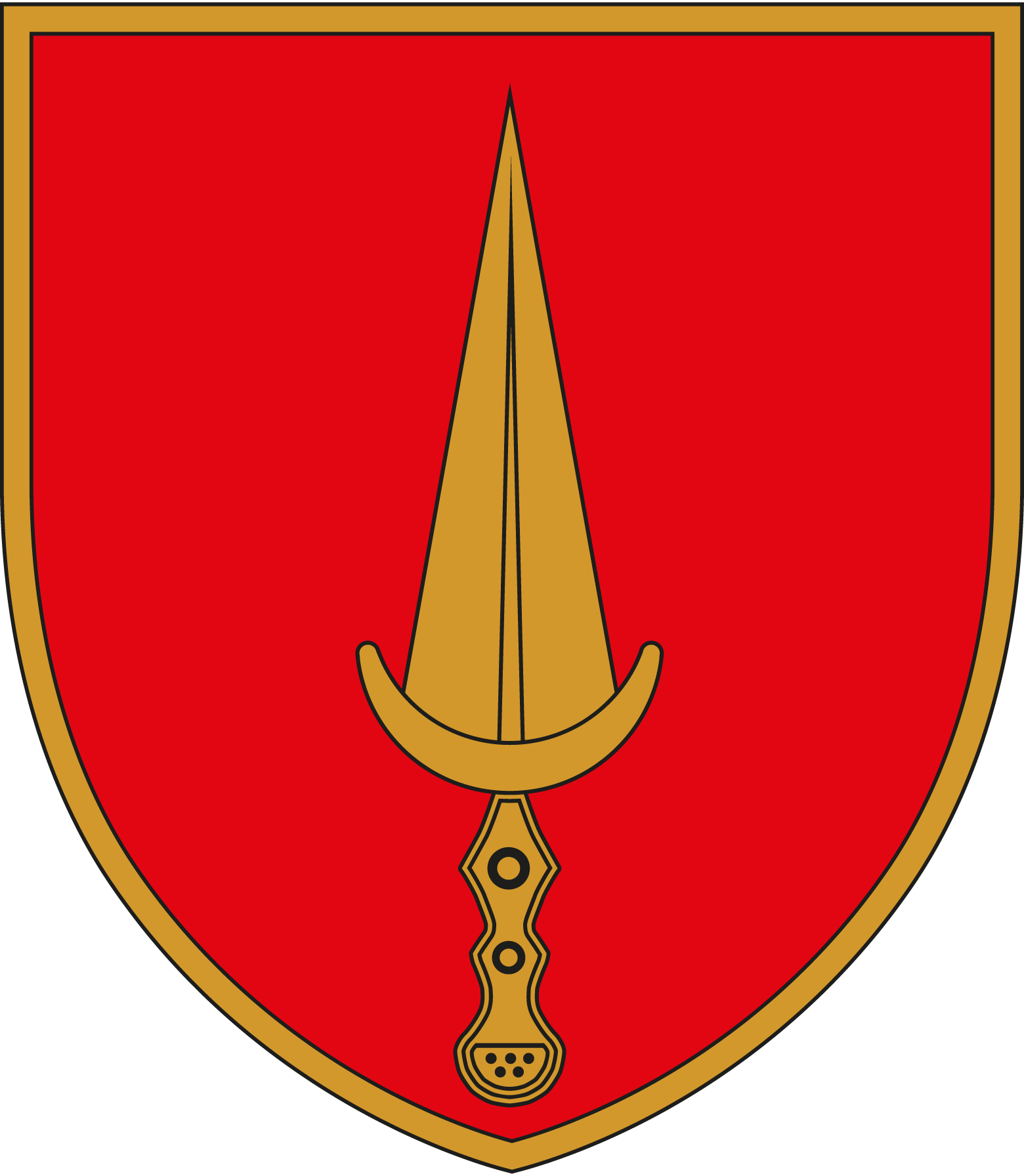 Brasao-Regimento-de-Comandos-Pt-Logo-Vector