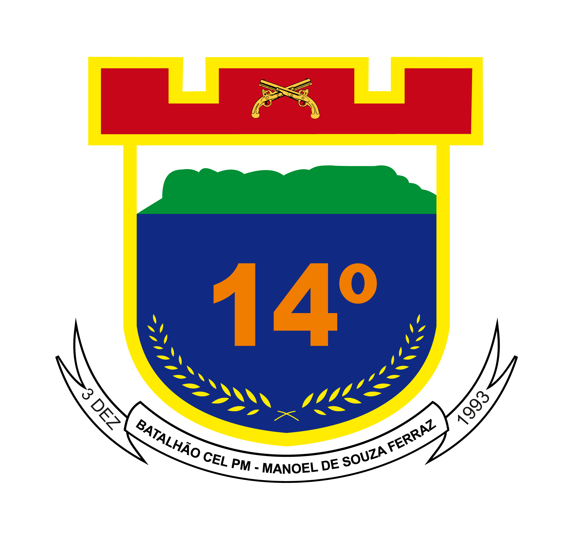 Brasão-14º-BPM-PMPE-Logo-Vector