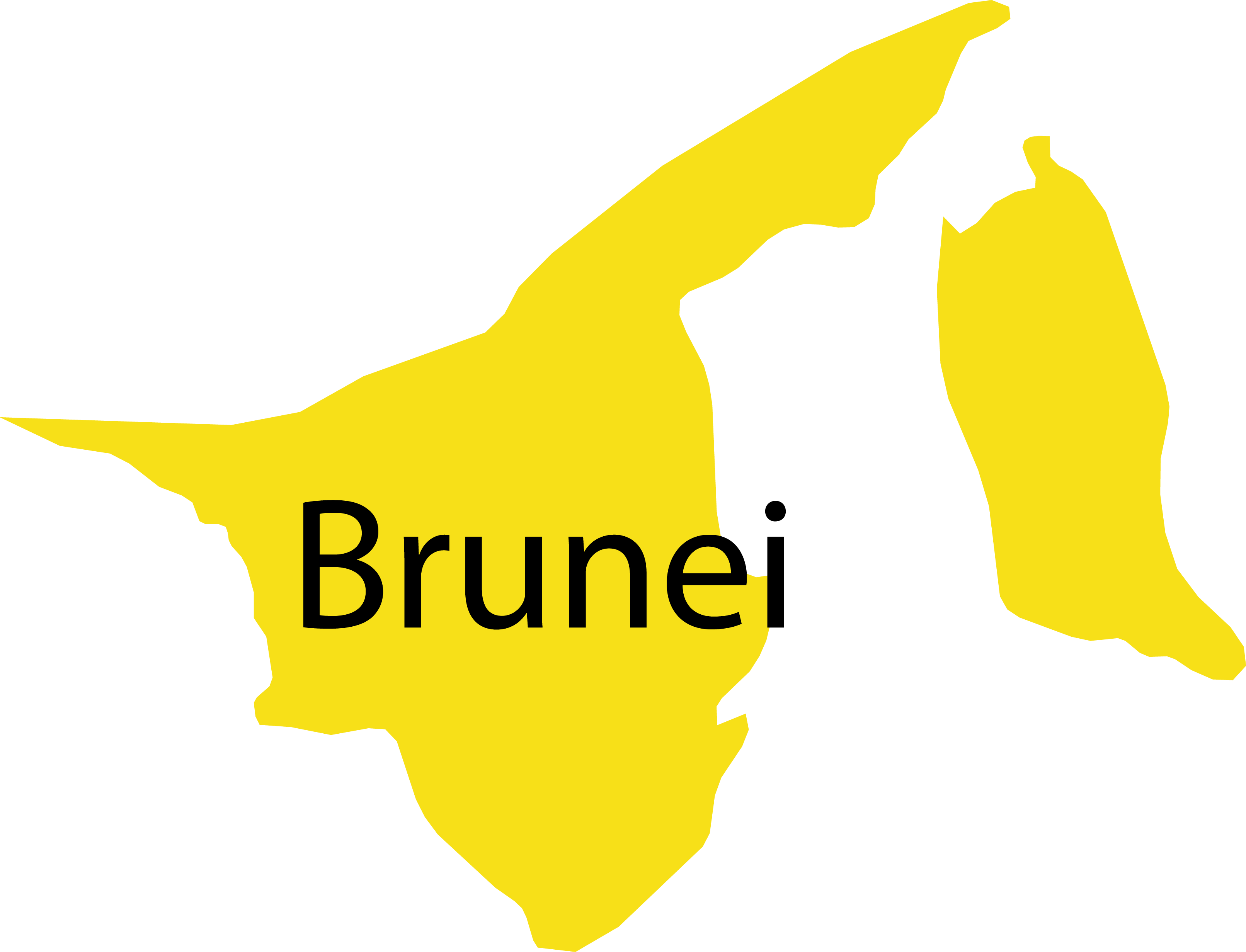 Brunei-Map-Vector