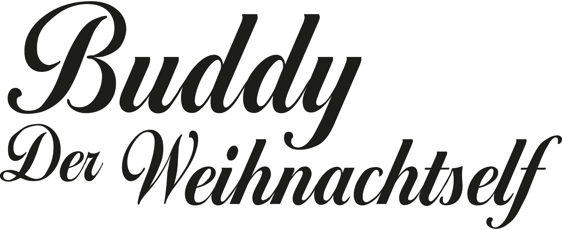 Buddy-Der-Weihnachtself-Logo-Vector