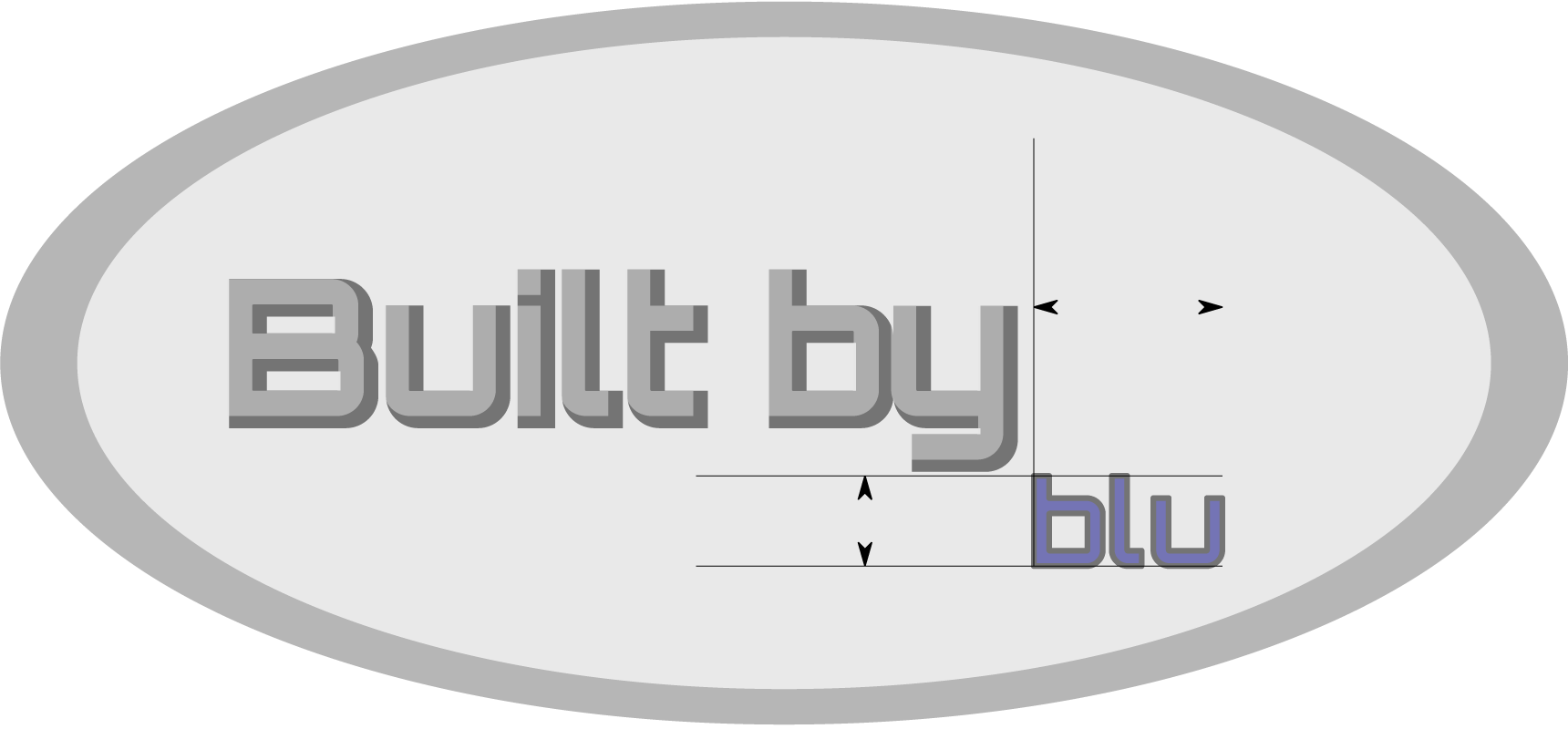 Built-by-blu-Logo-Vector