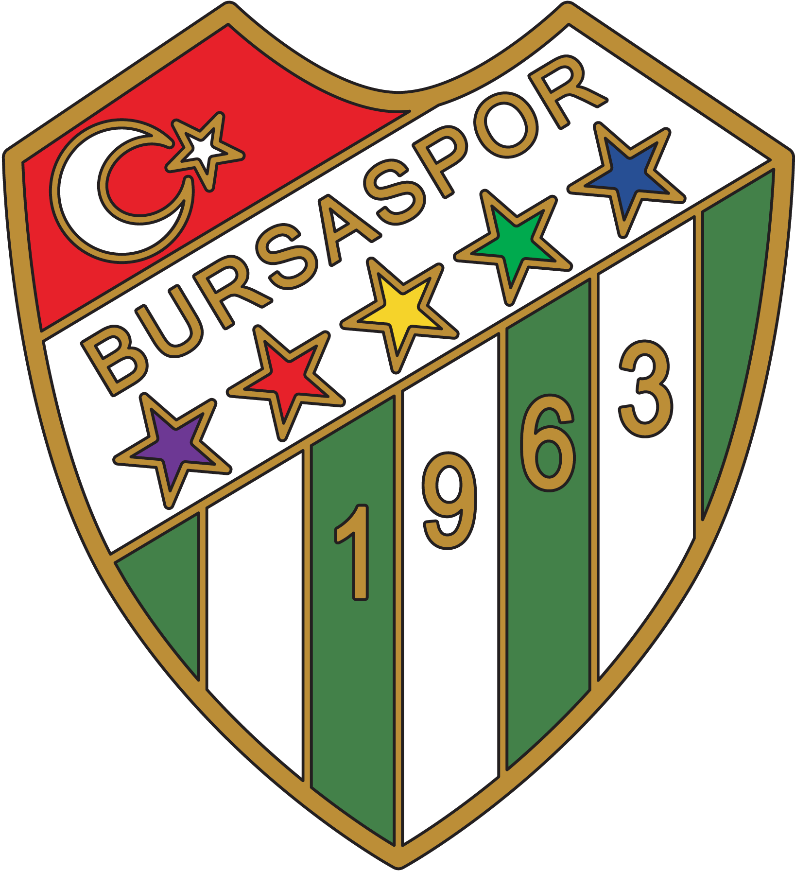 Bursaspor-Bursa-(70'S)-Logo-Vector