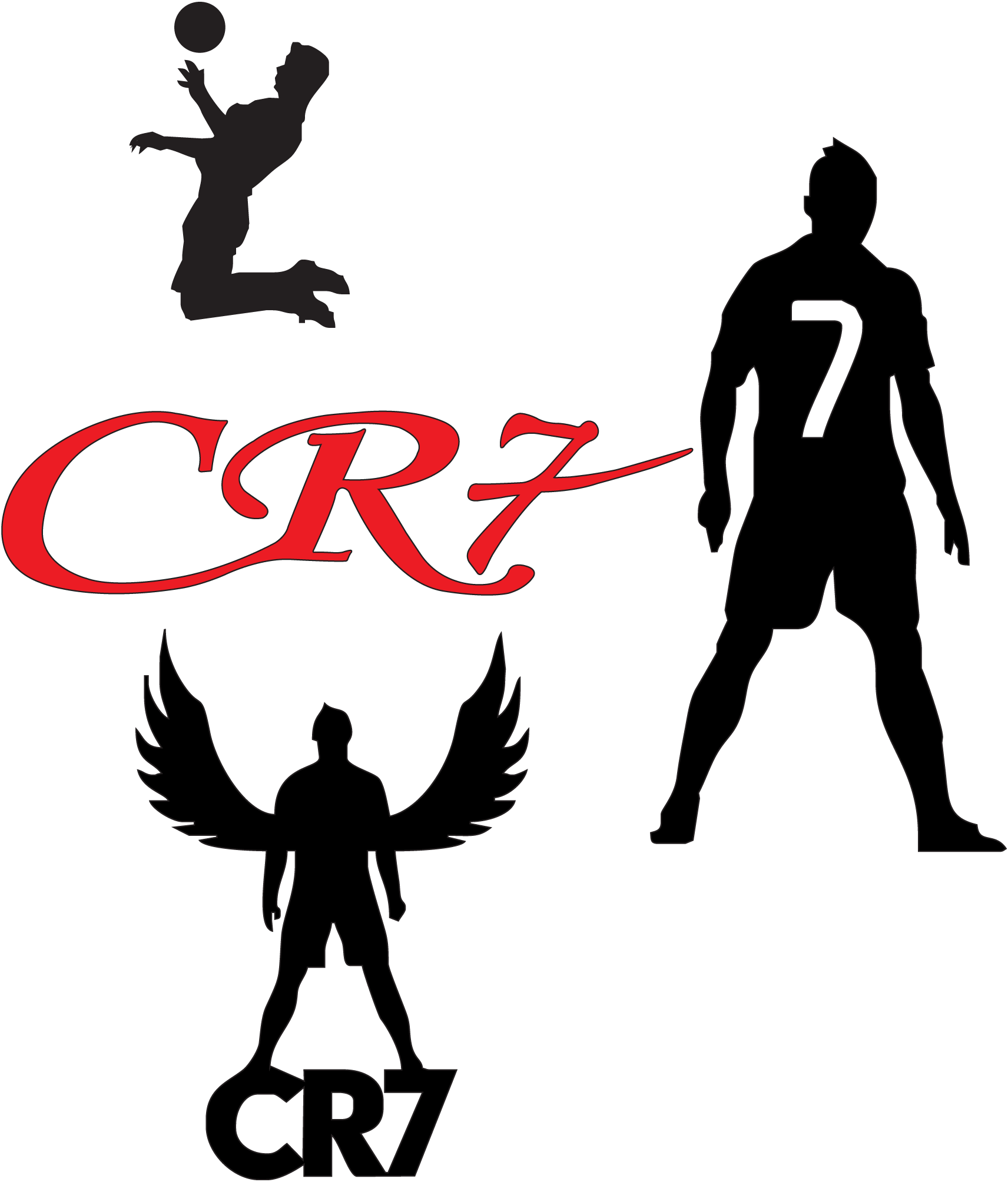 CR7-Silhouette-Logo-Vector