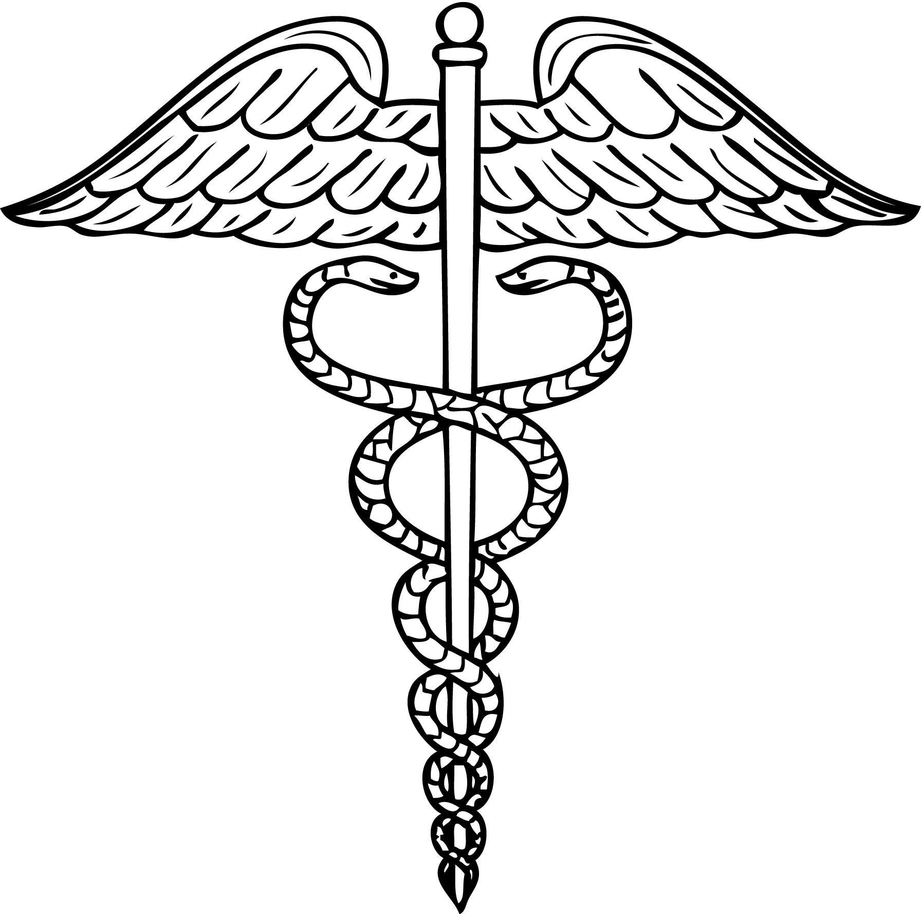 Caduceo-Medico-Logo-Vector