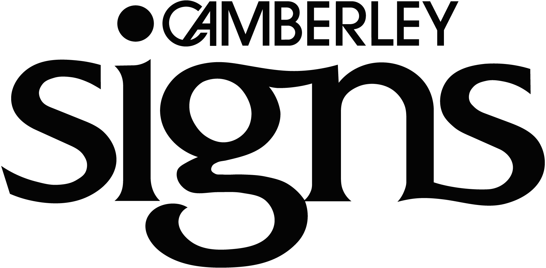 Camberley-Sign-Company-Limited-bLACK-Logo-Vector