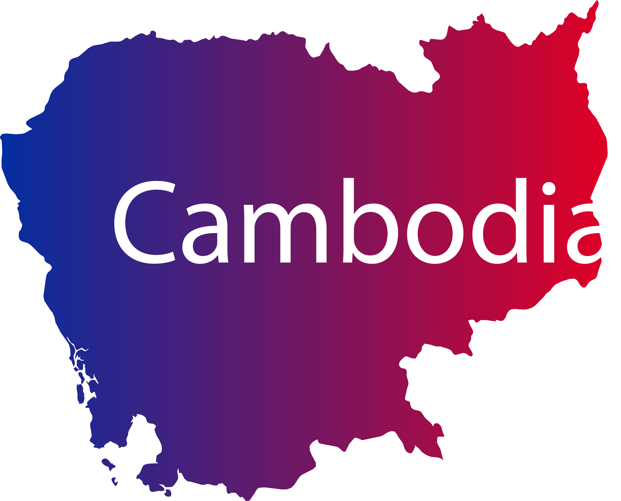 Cambodia-Map-Vector