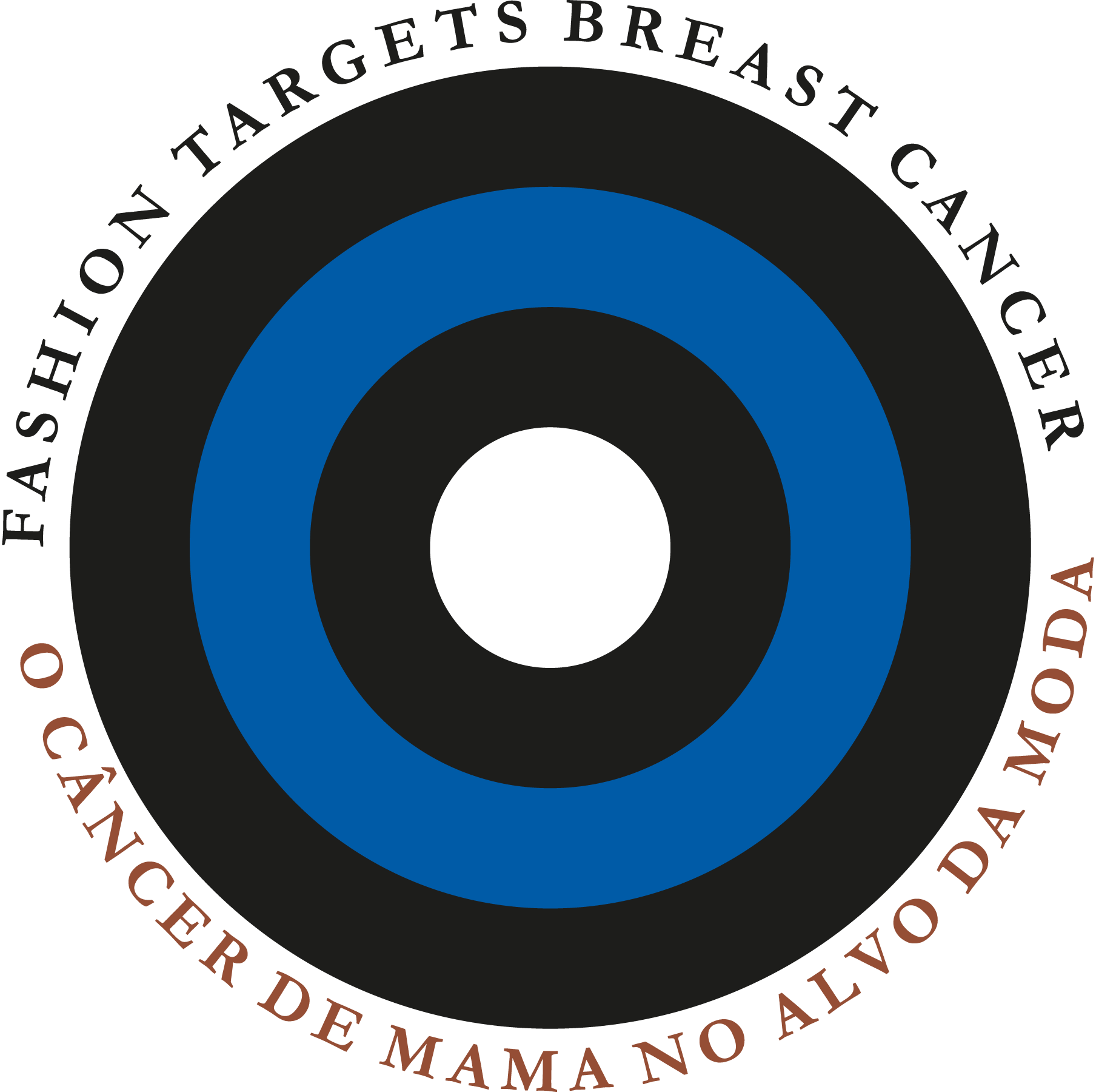 Cancer-De-Mama-No-Alvo-Da-Moda-Logo-Vector