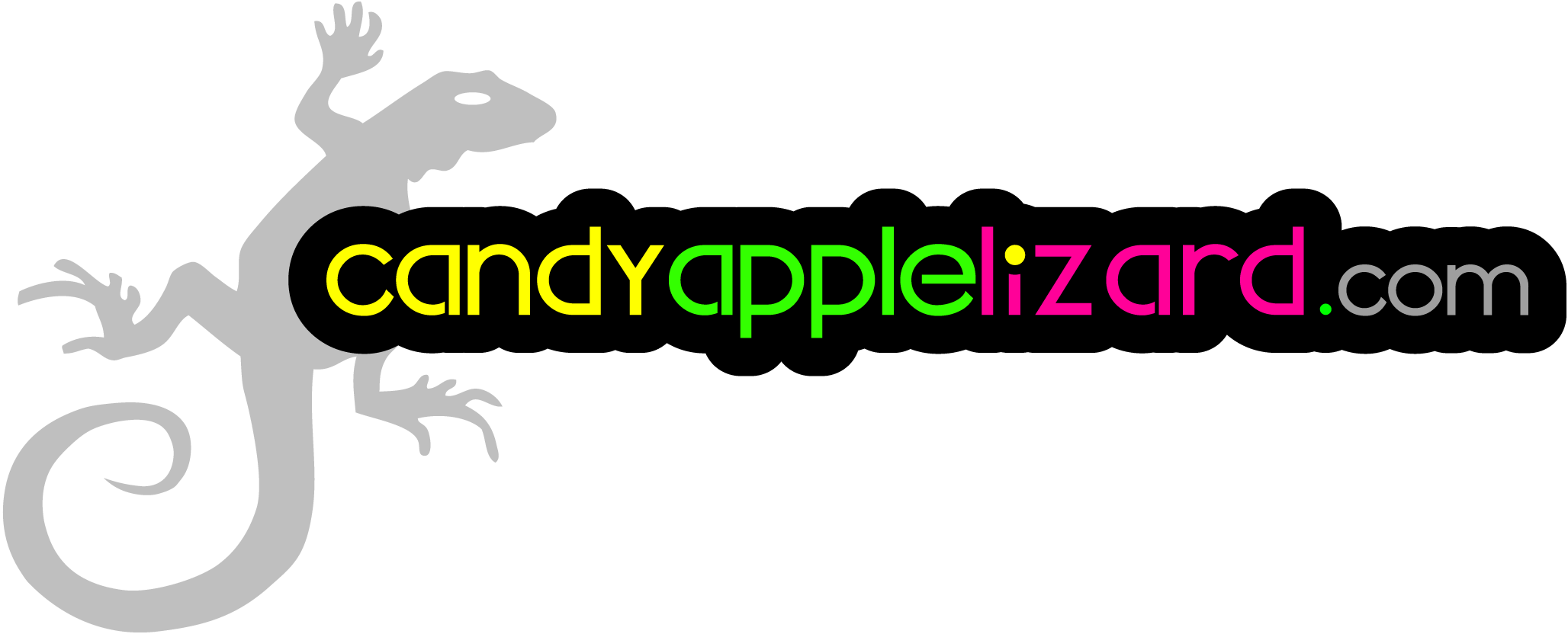 Candy-Apple-Lizard-Logo-Vector